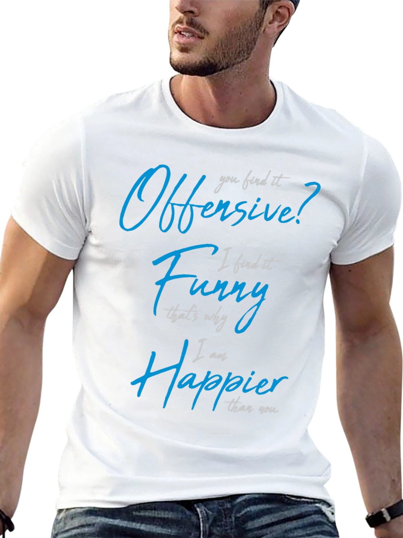 Offensive? Funny? T-Shirt - Sarcastic Novelty Tee
