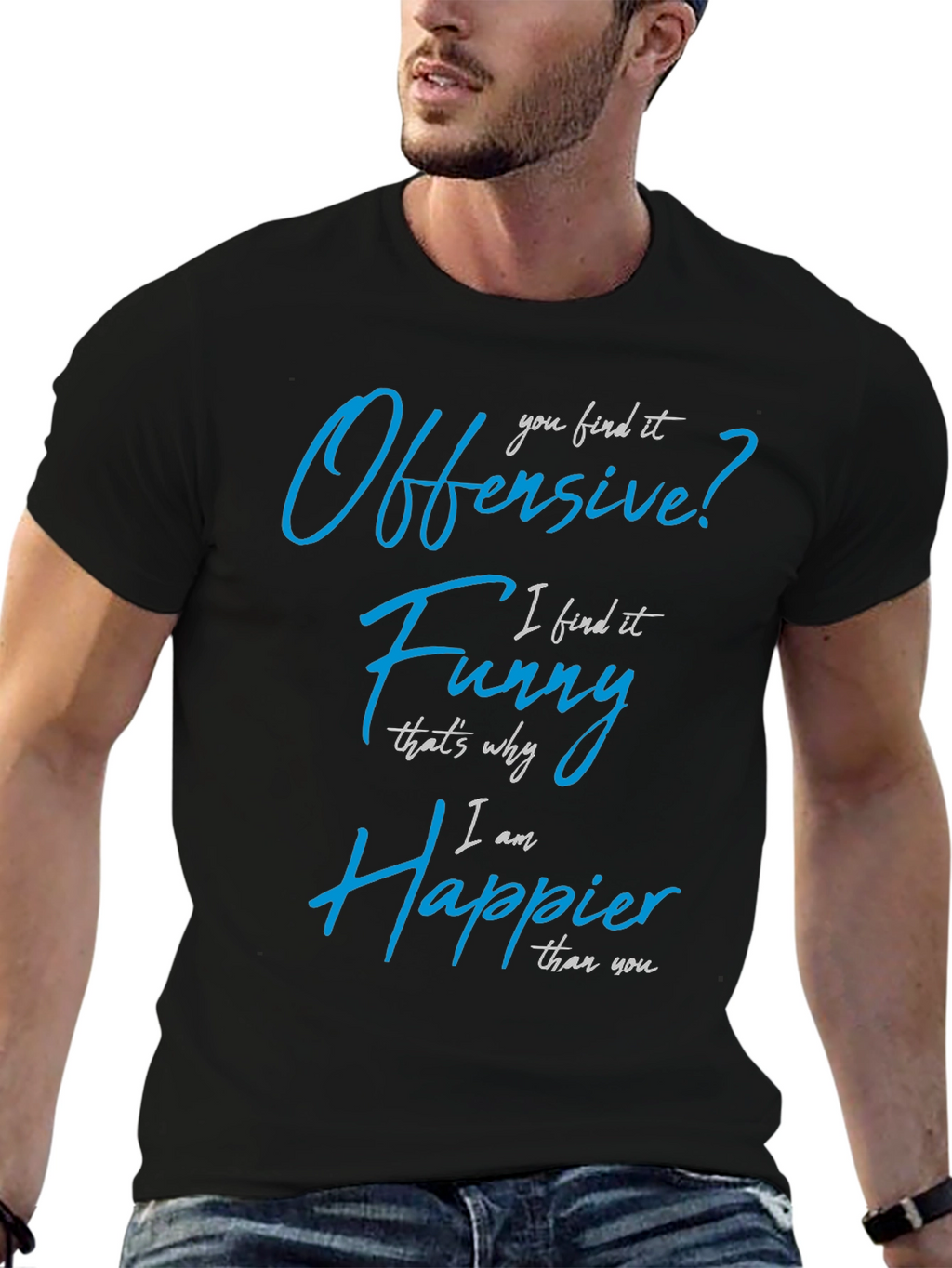 Offensive? Funny? T-Shirt - Sarcastic Novelty Tee