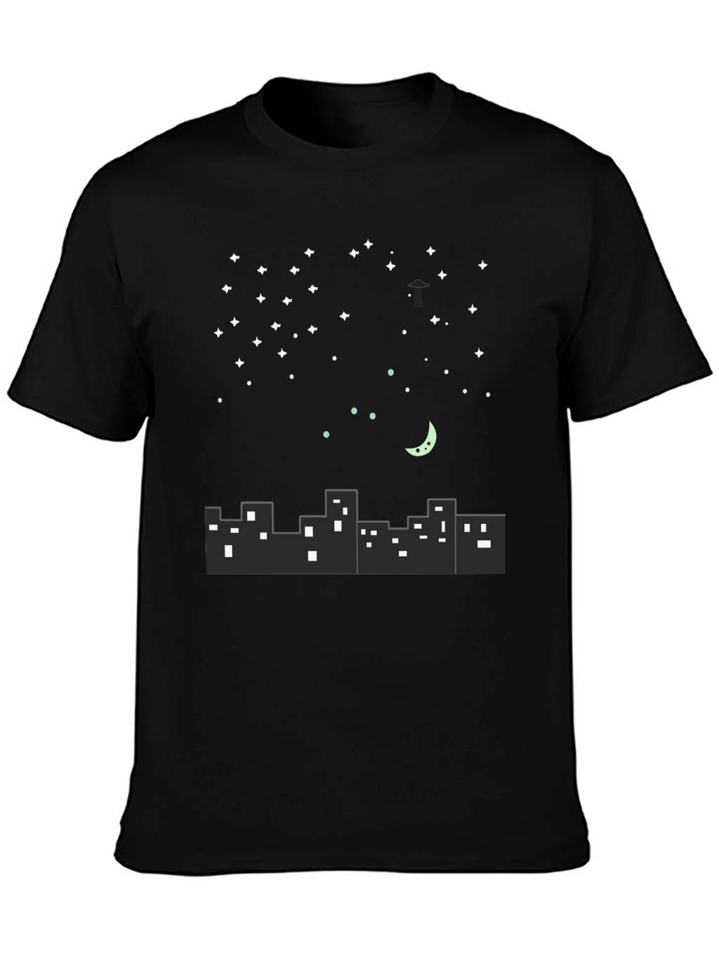 City Nightscape Graphic Tee