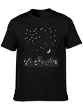 City Nightscape Graphic Tee