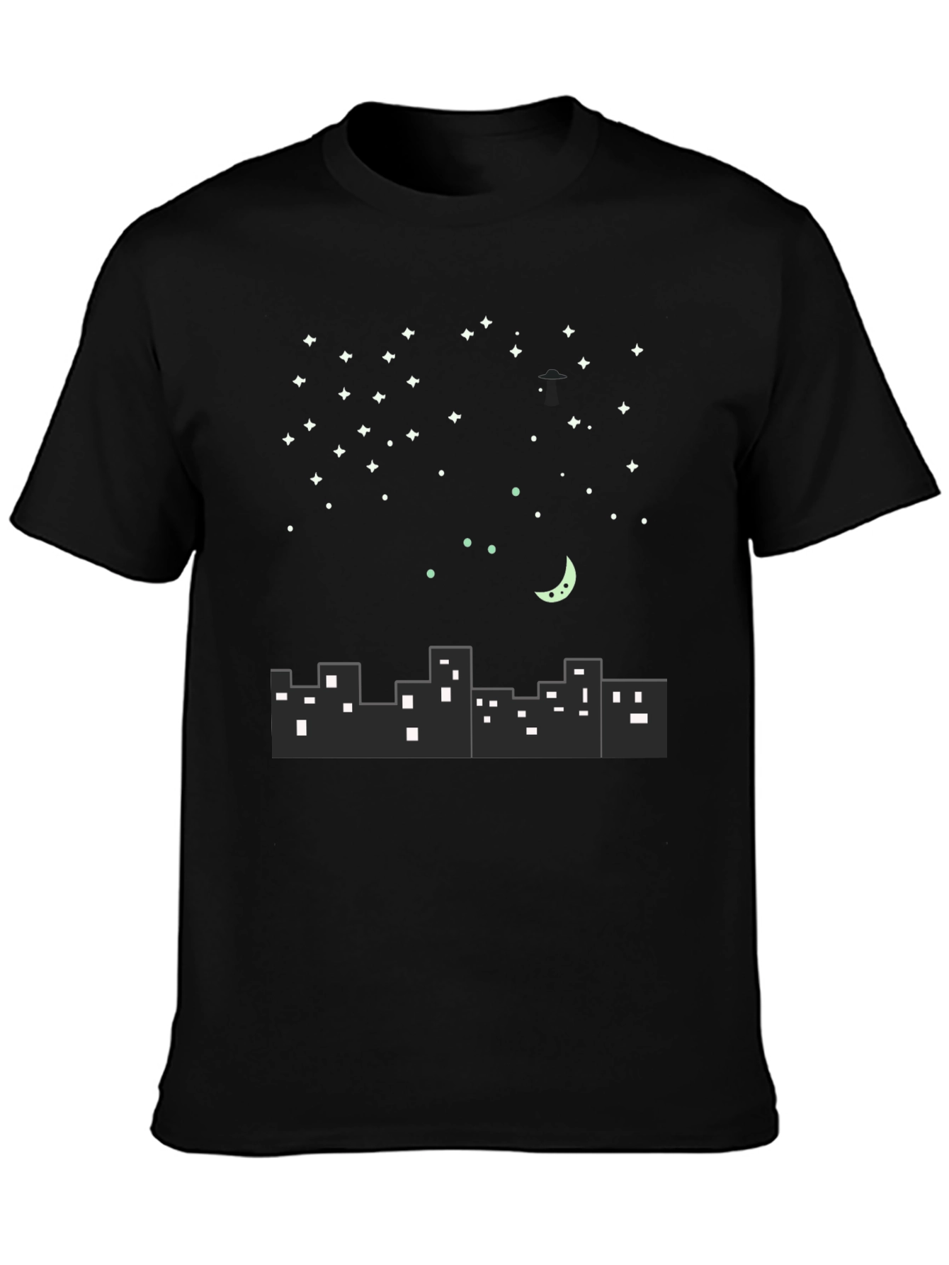 City Nightscape Graphic Tee