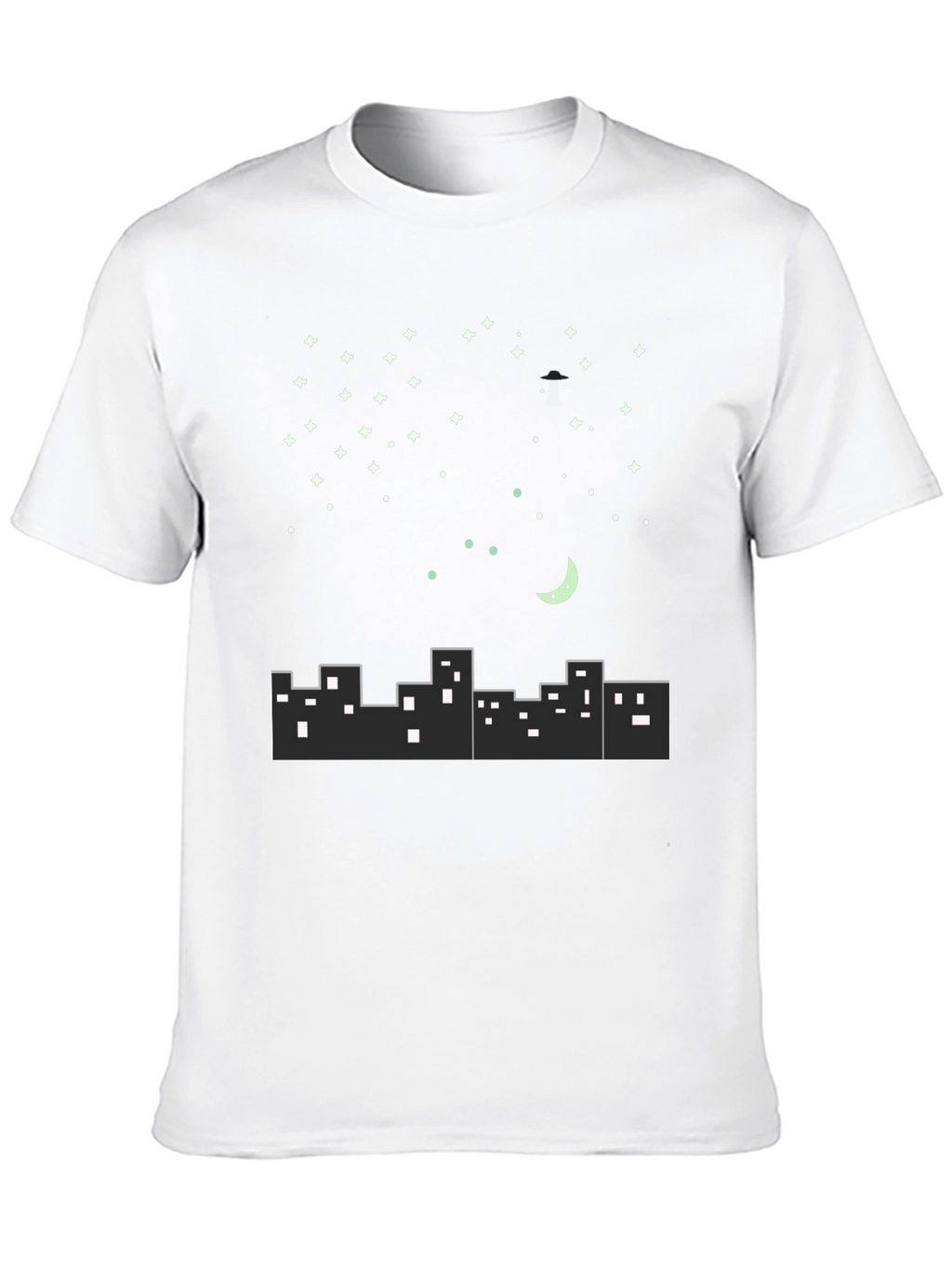 City Nightscape Graphic Tee