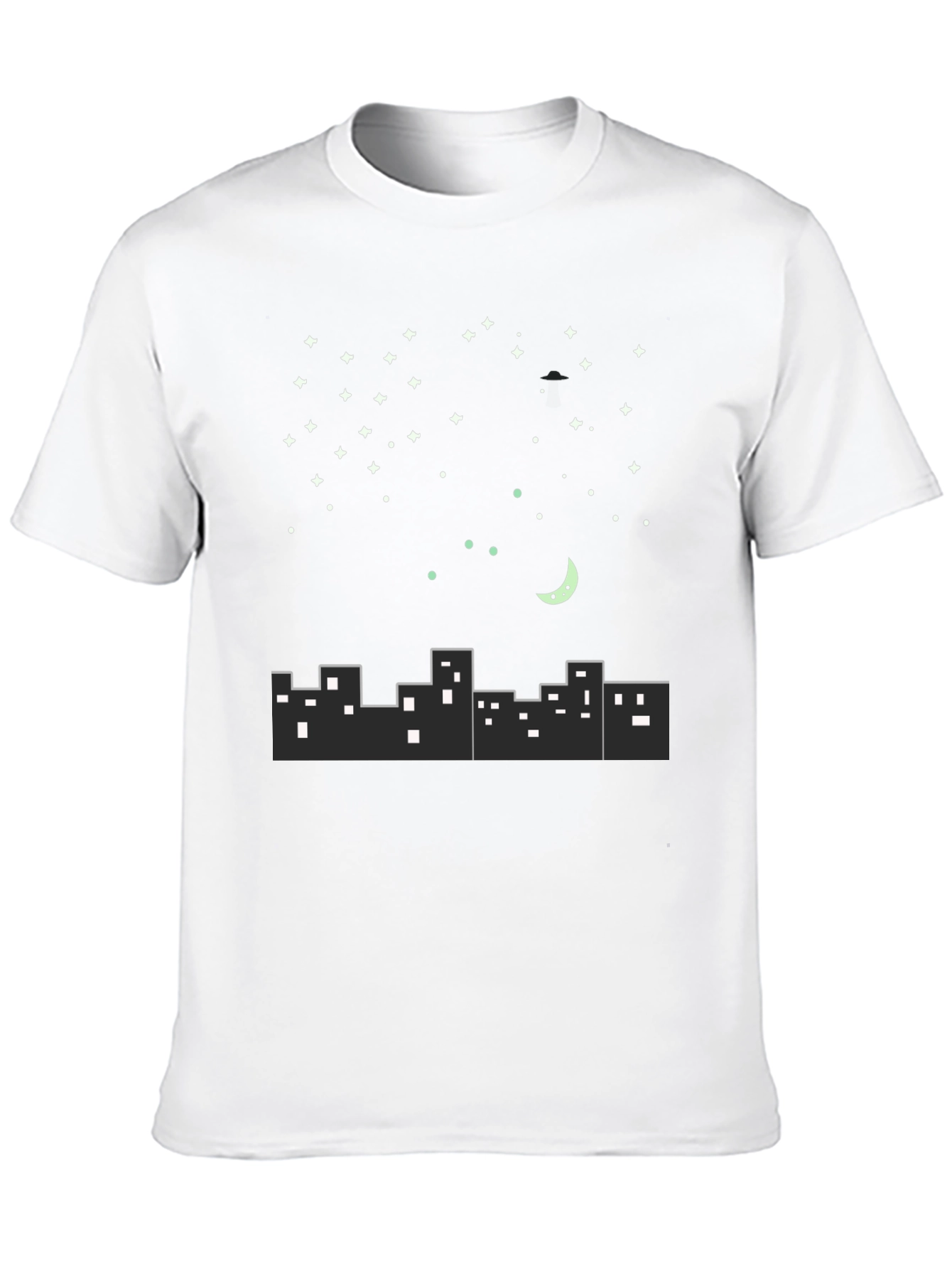 City Nightscape Graphic Tee