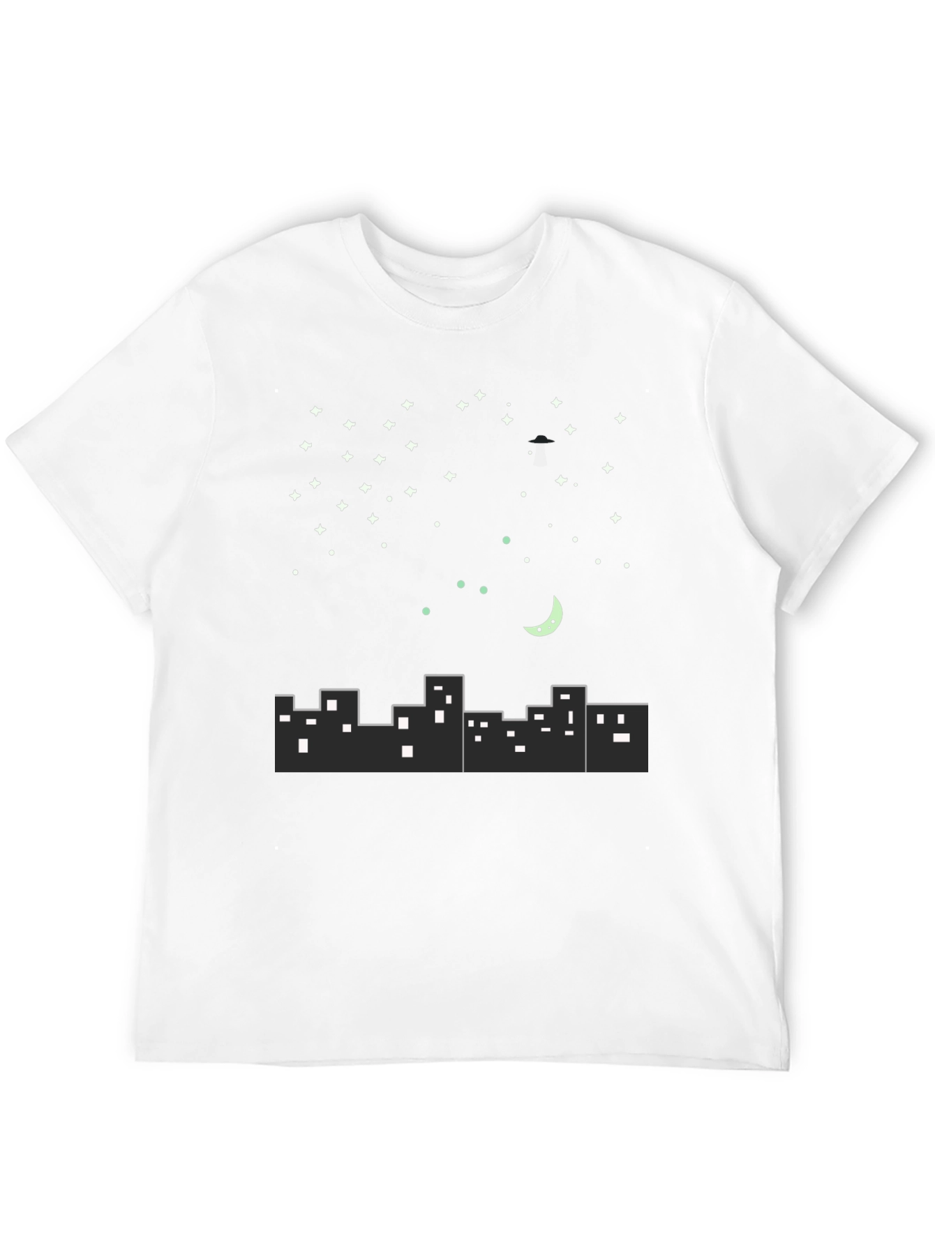 City Nightscape Graphic Tee