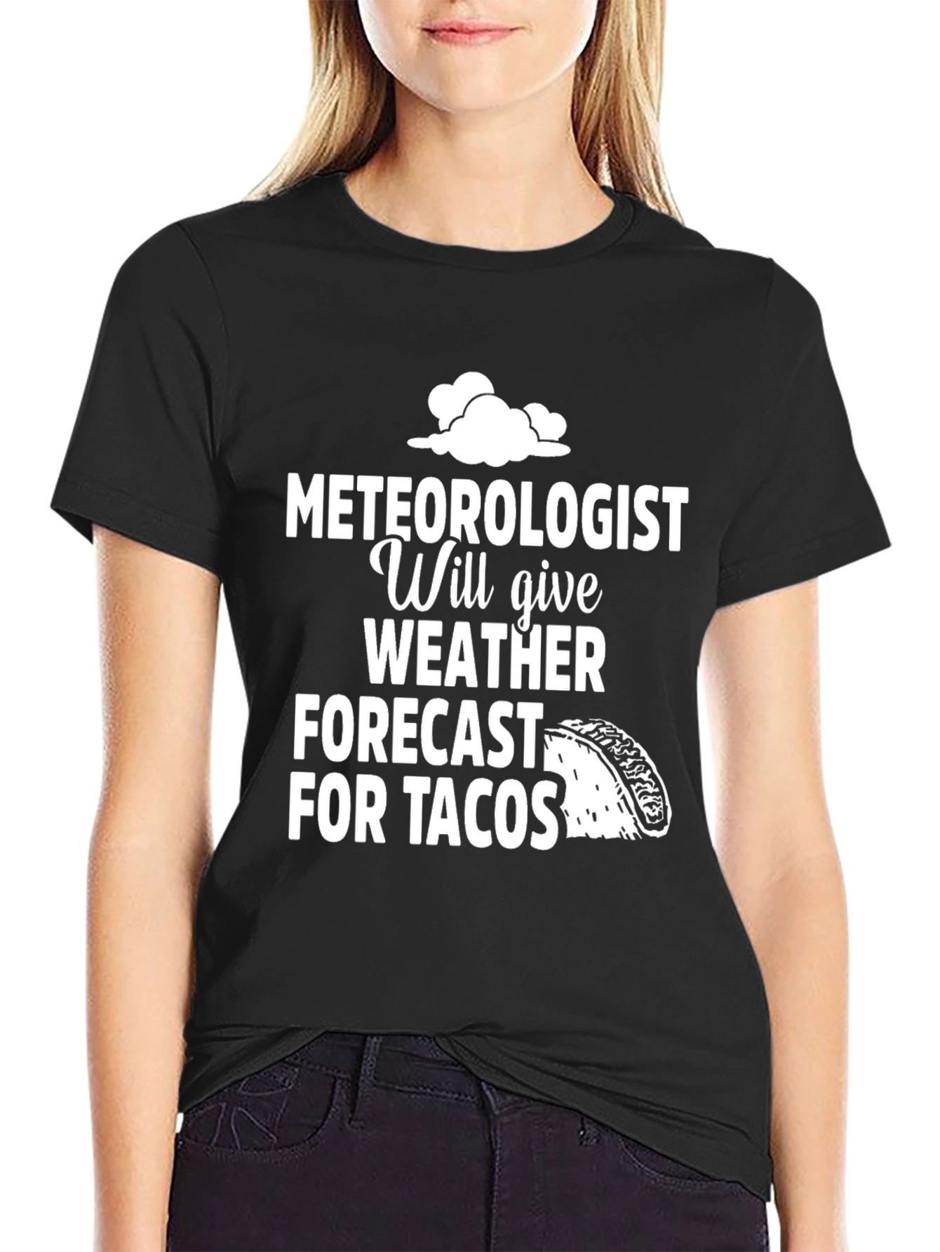 Meteorologist Taco Forecast Graphic Tee