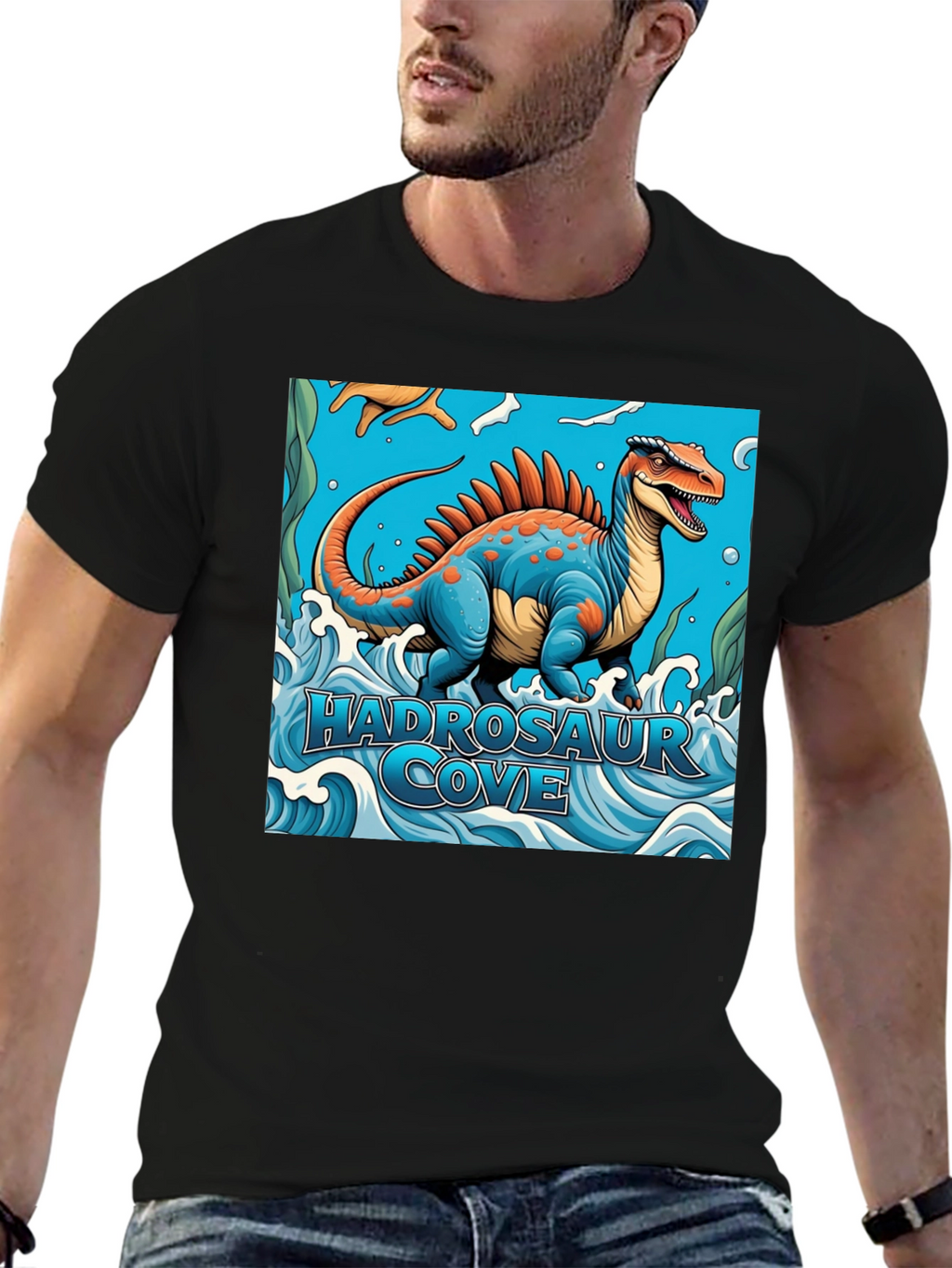 Hadrosaur Cove Graphic T-Shirt