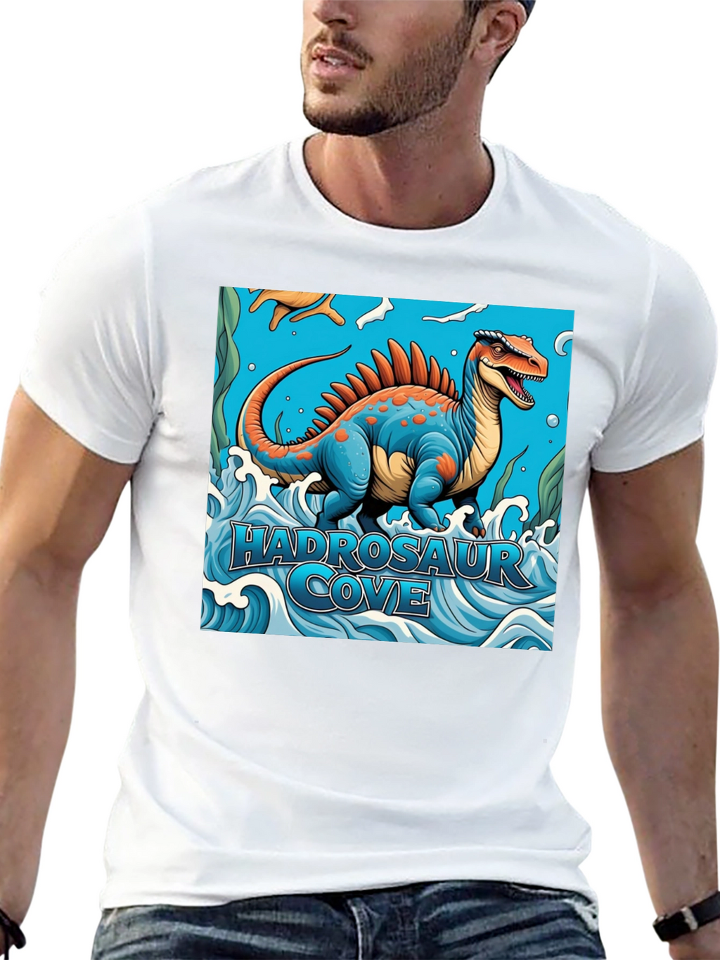 Hadrosaur Cove Graphic T-Shirt