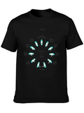 Points of Sail Black T-Shirt