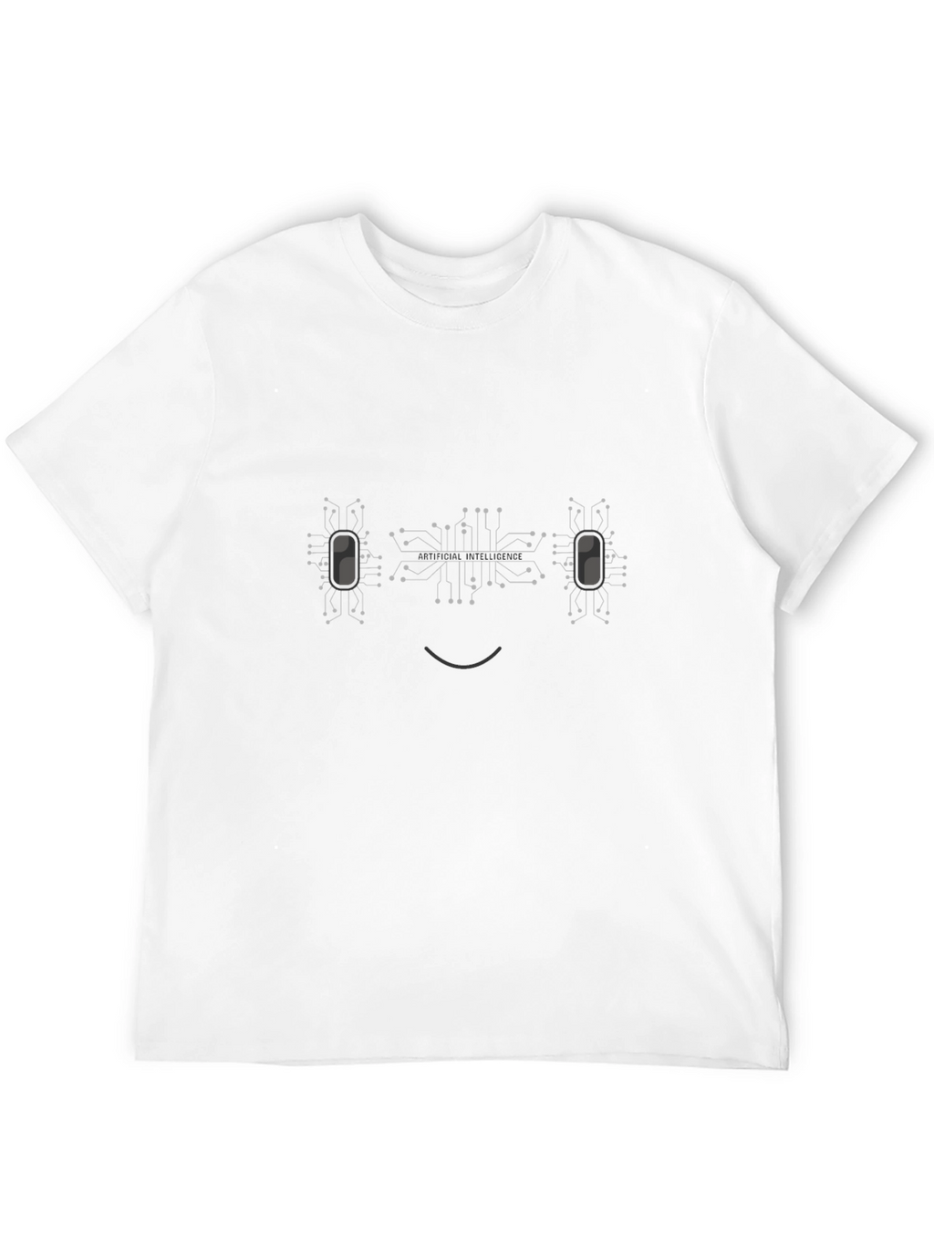 AI Circuit Board T-Shirt - Tech Geek Style