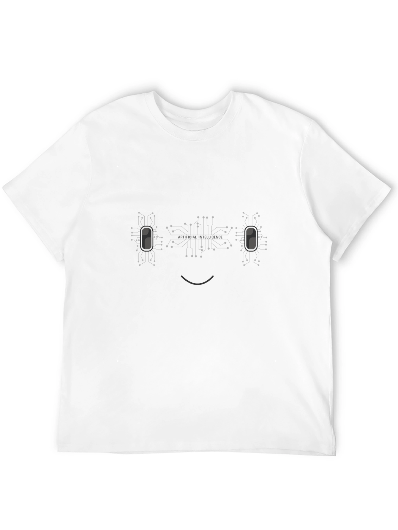AI Circuit Board T-Shirt - Tech Geek Style