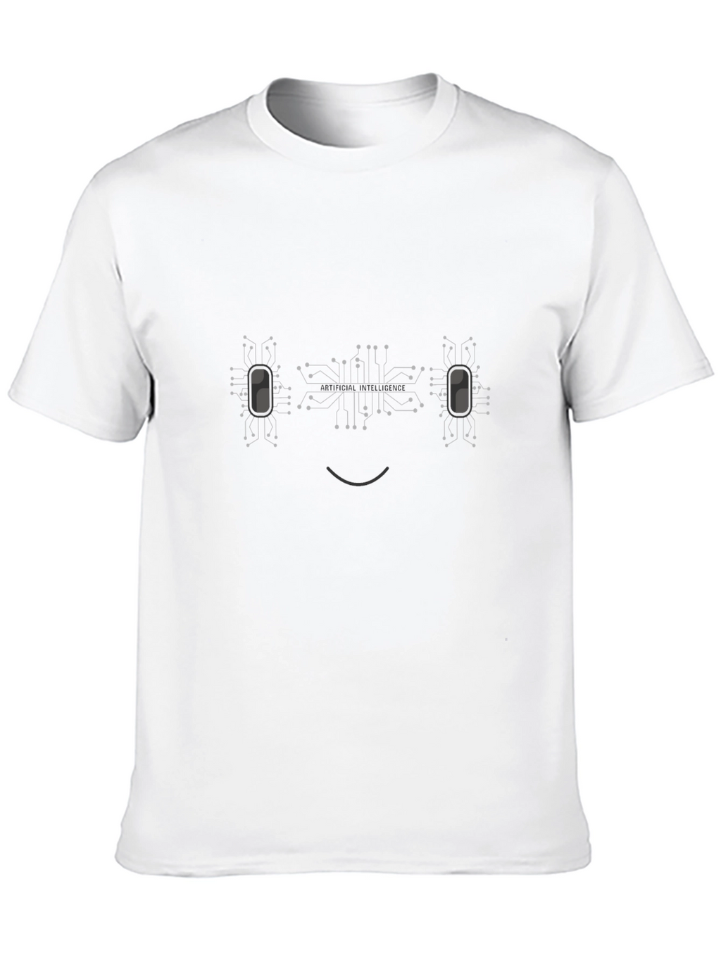 AI Circuit Board T-Shirt - Tech Geek Style