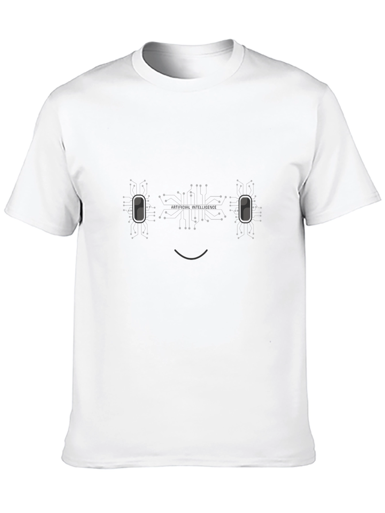 AI Circuit Board T-Shirt - Tech Geek Style