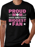Proud Mom Biggest Fan T-Shirt