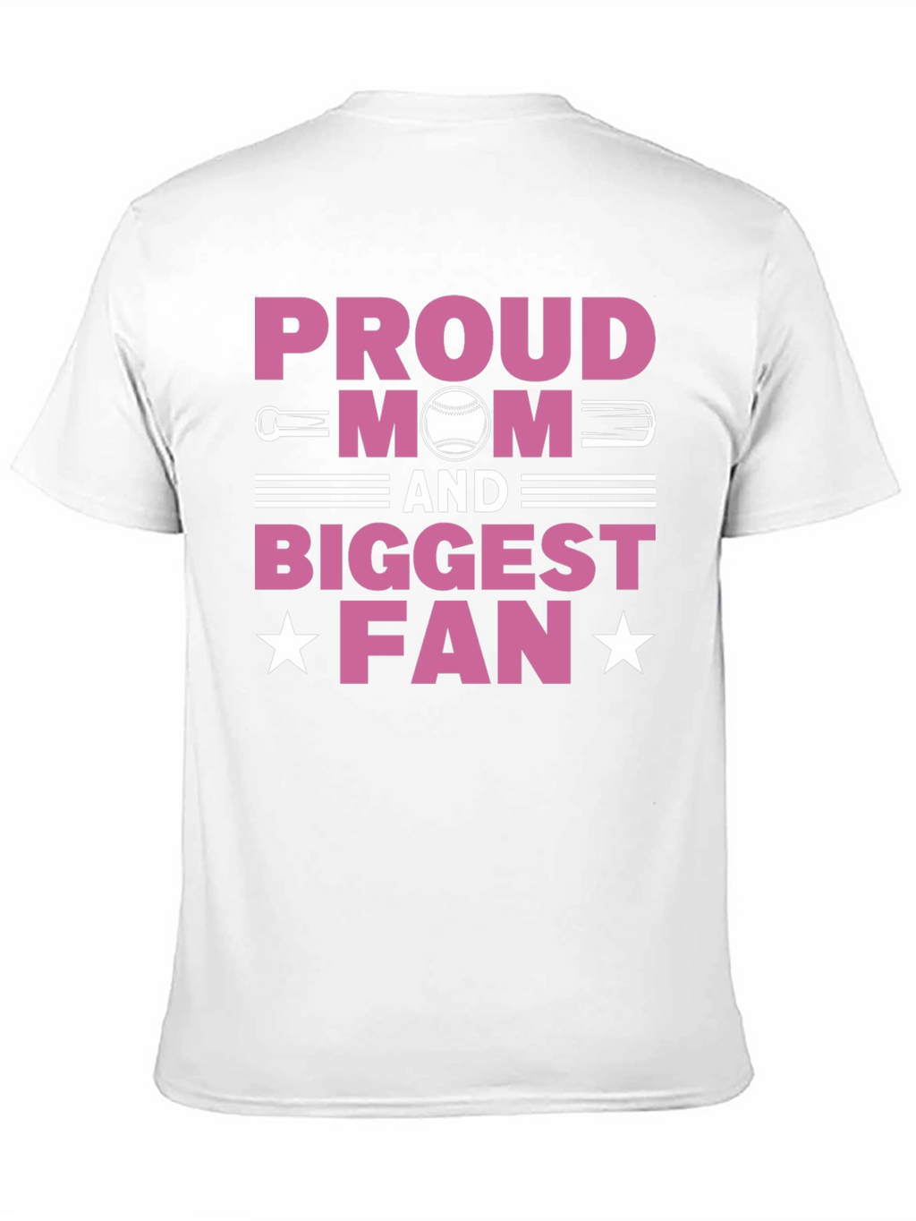 Proud Mom Biggest Fan T-Shirt