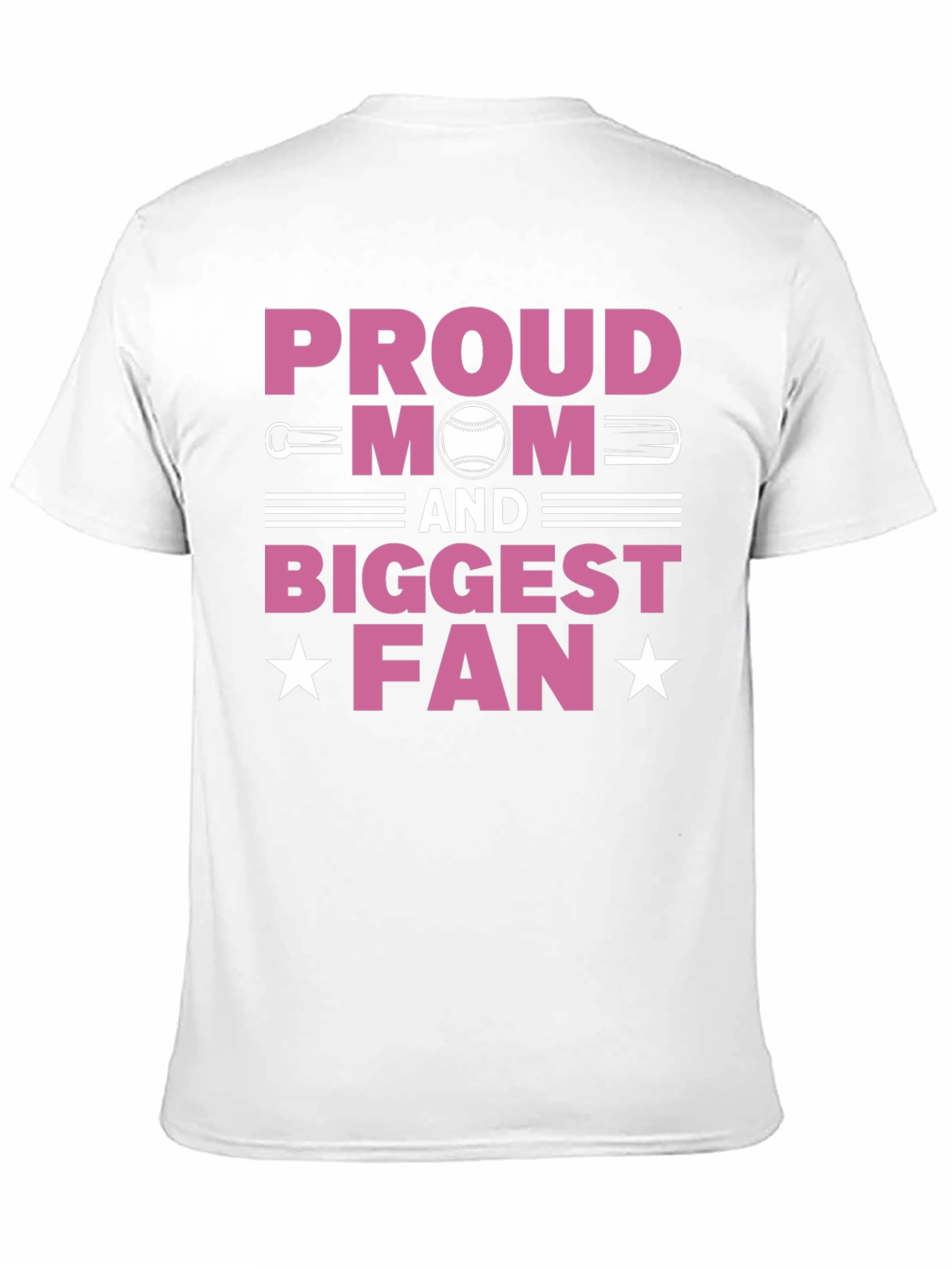 Proud Mom Biggest Fan T-Shirt