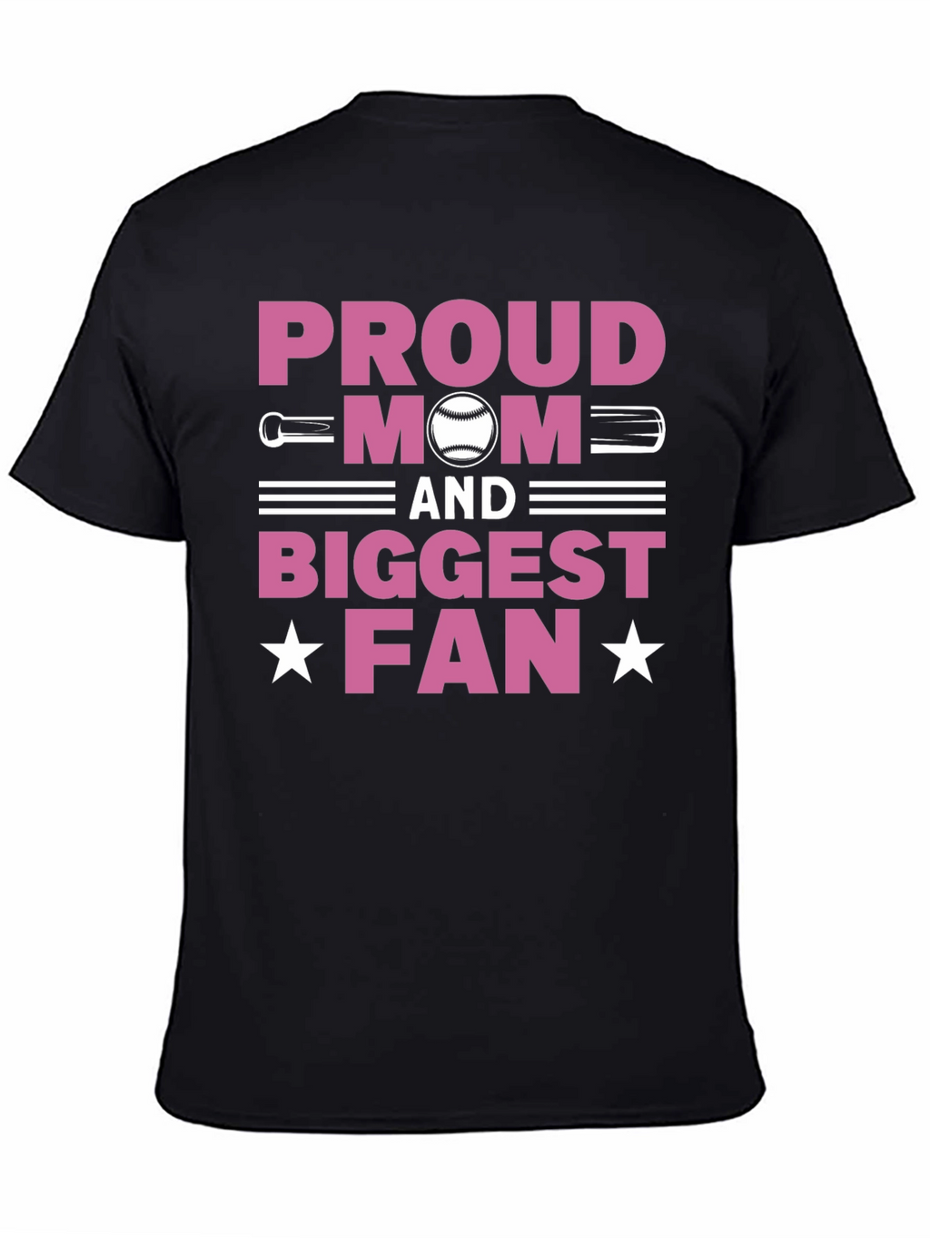 Proud Mom Biggest Fan T-Shirt