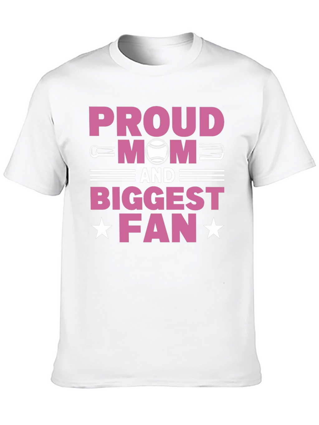 Proud Mom Biggest Fan T-Shirt