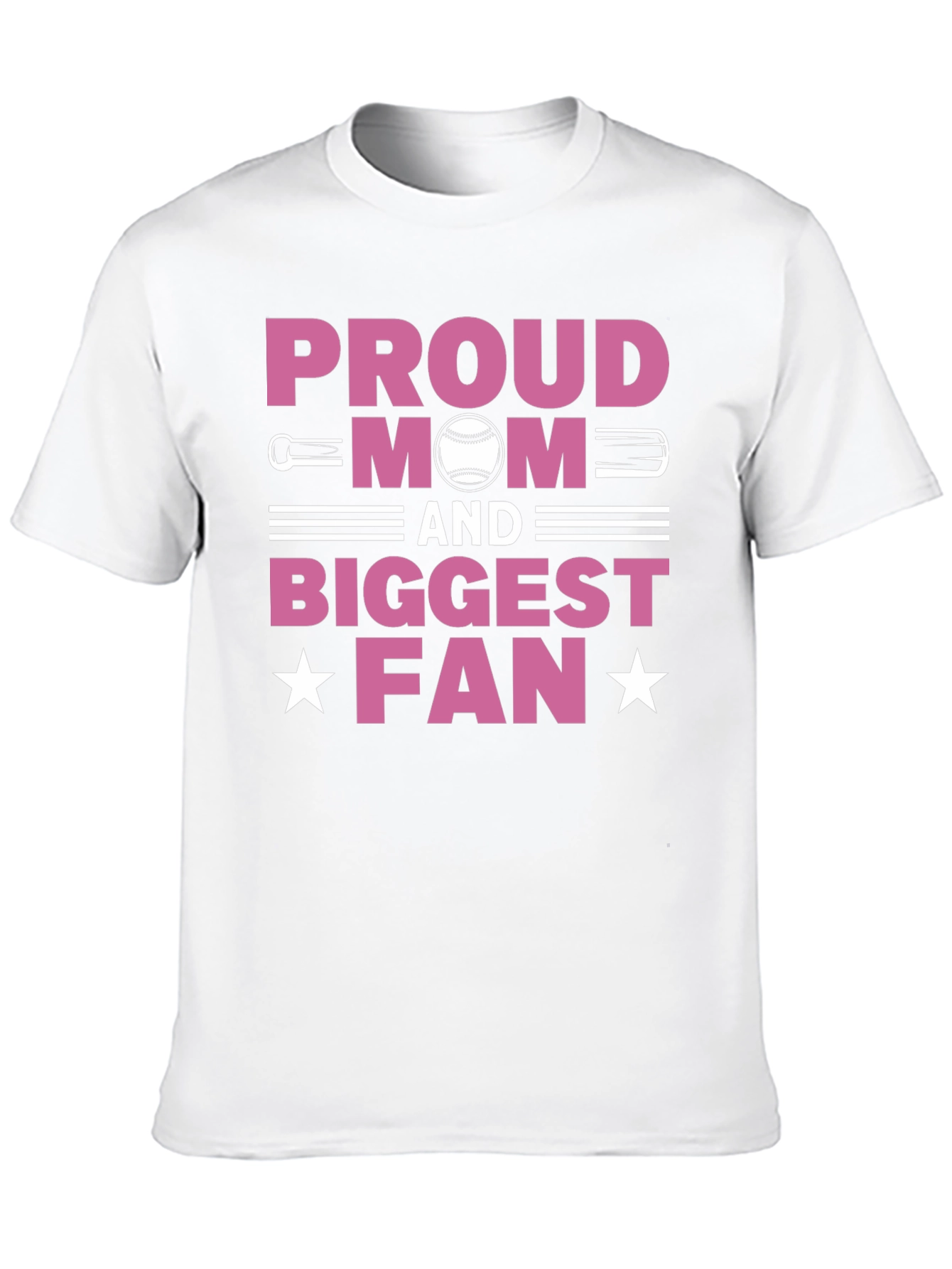 Proud Mom Biggest Fan T-Shirt