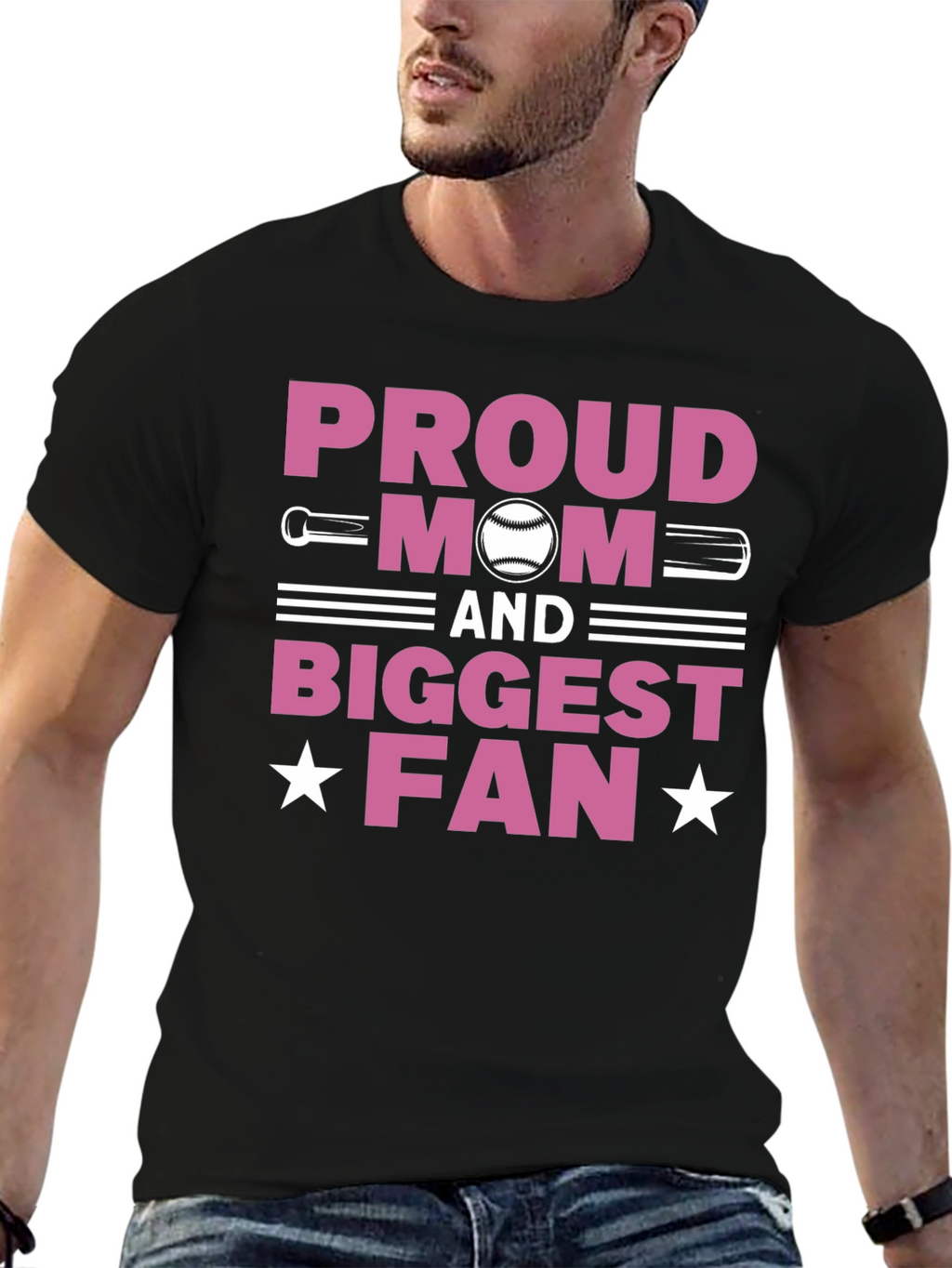 Proud Mom Biggest Fan T-Shirt