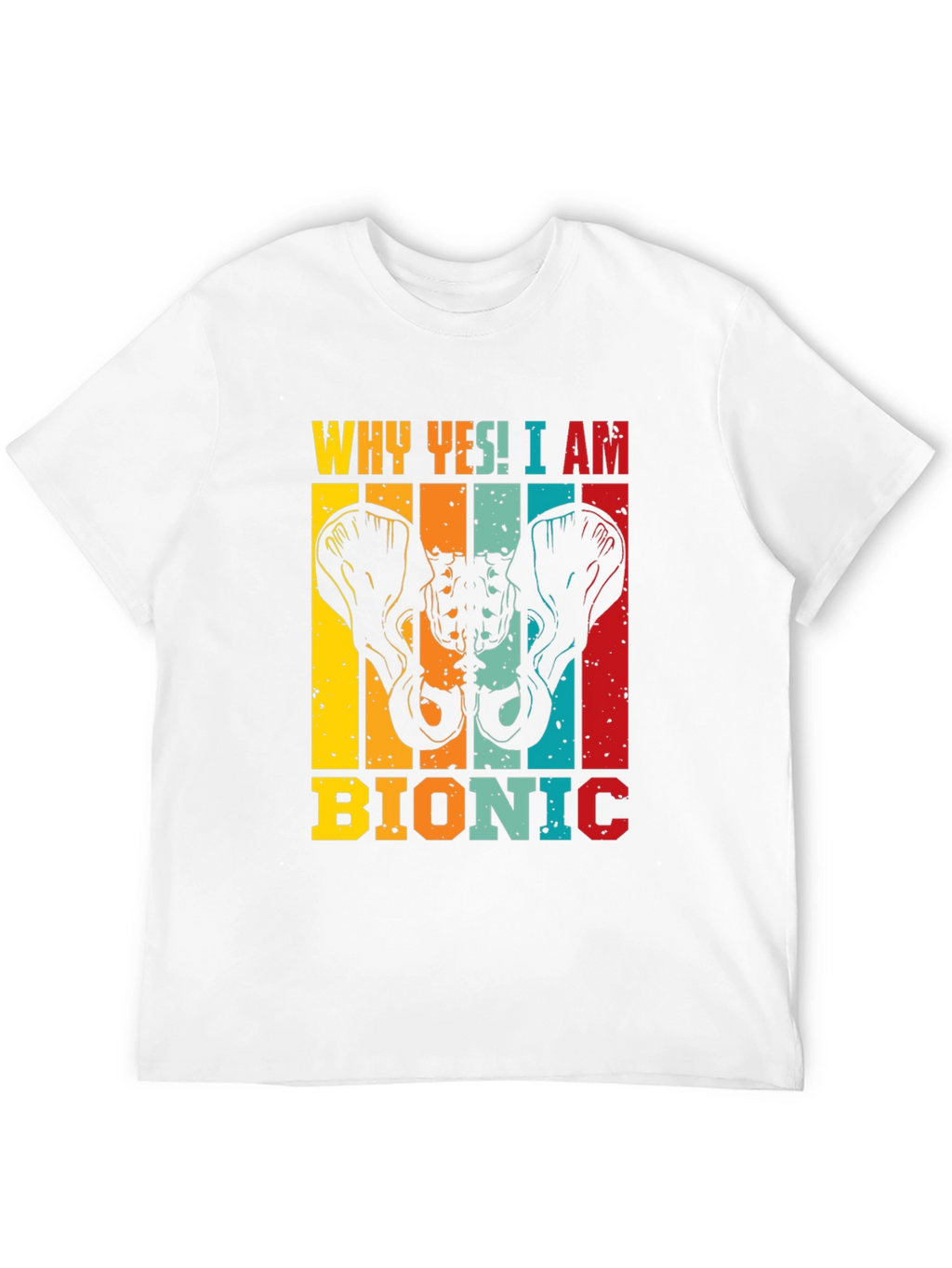 Bionic Hip Replacement Graphic T-Shirt