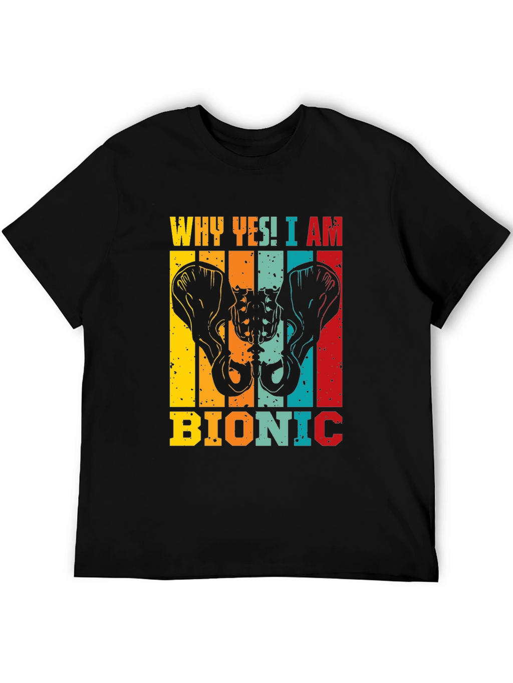 Bionic Hip Replacement Graphic T-Shirt