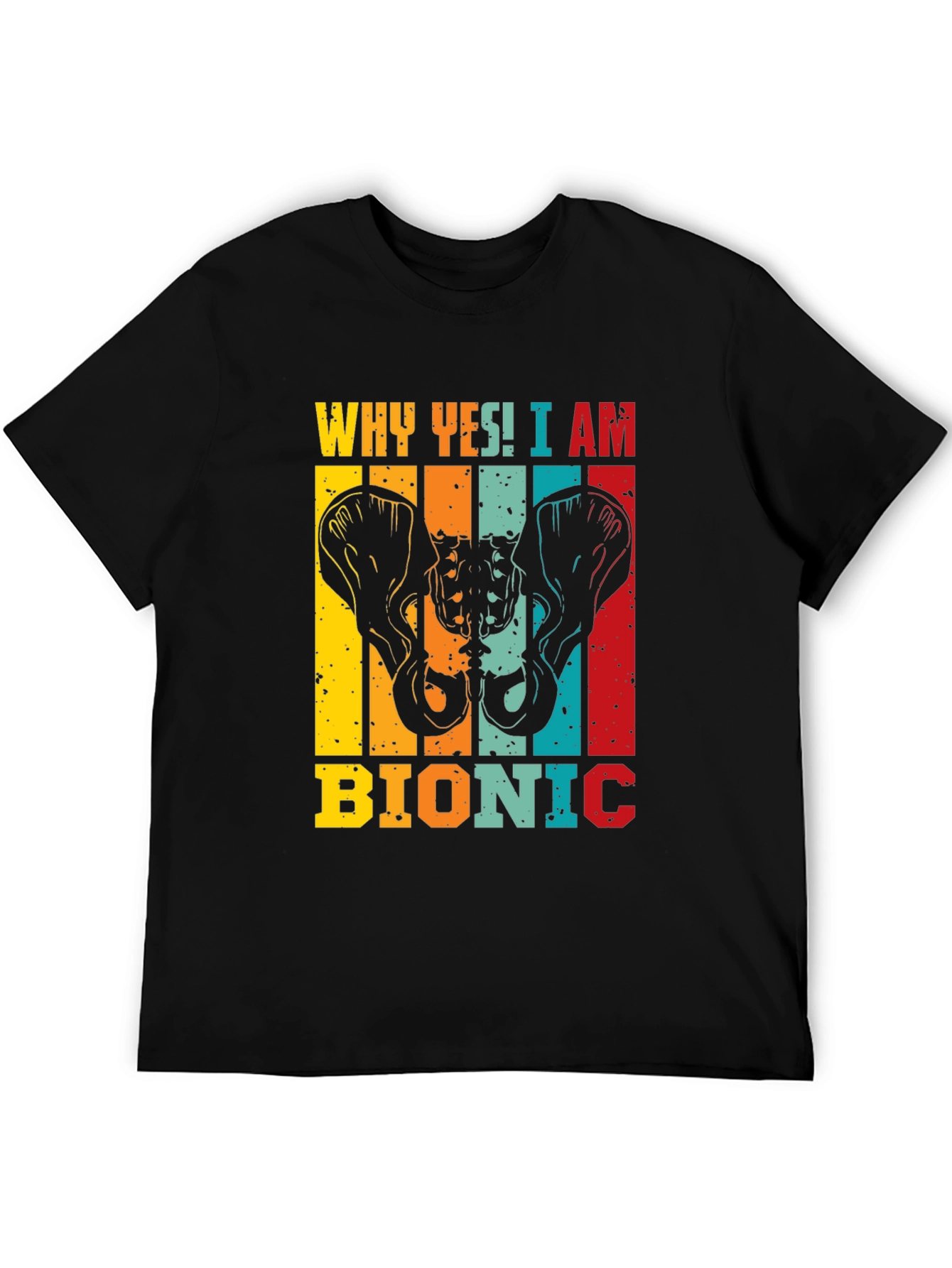 Bionic Hip Replacement Graphic T-Shirt