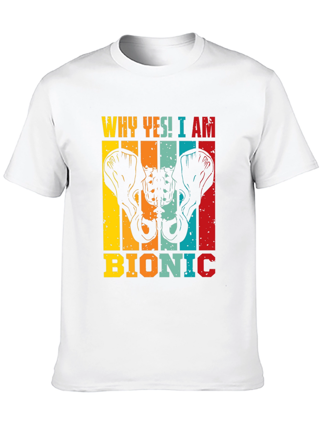 Bionic Hip Replacement Graphic T-Shirt