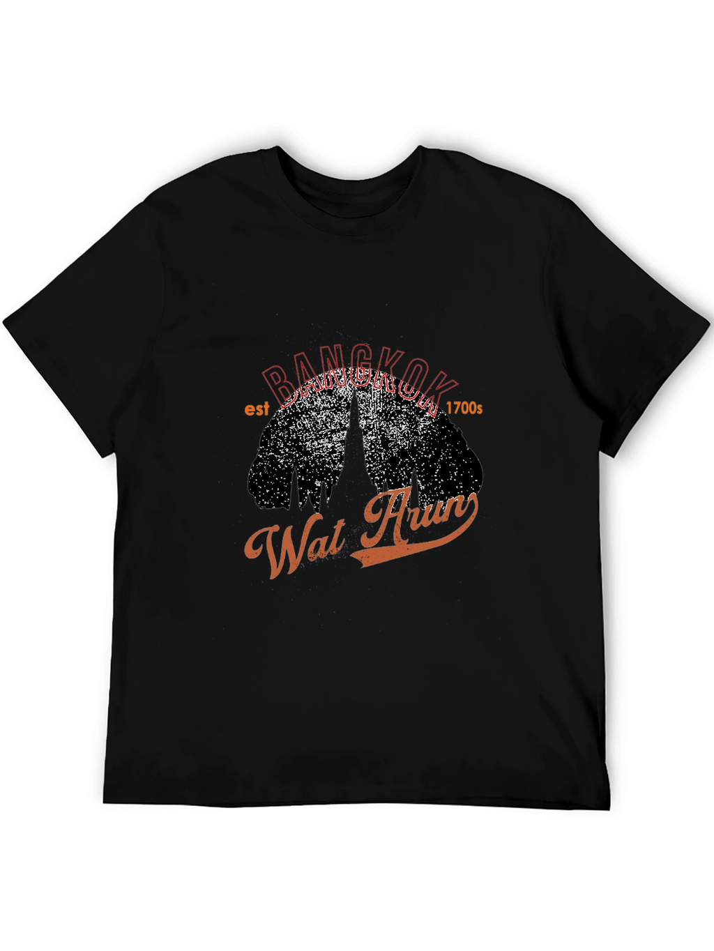Bangkok Wat Arun Graphic T-Shirt