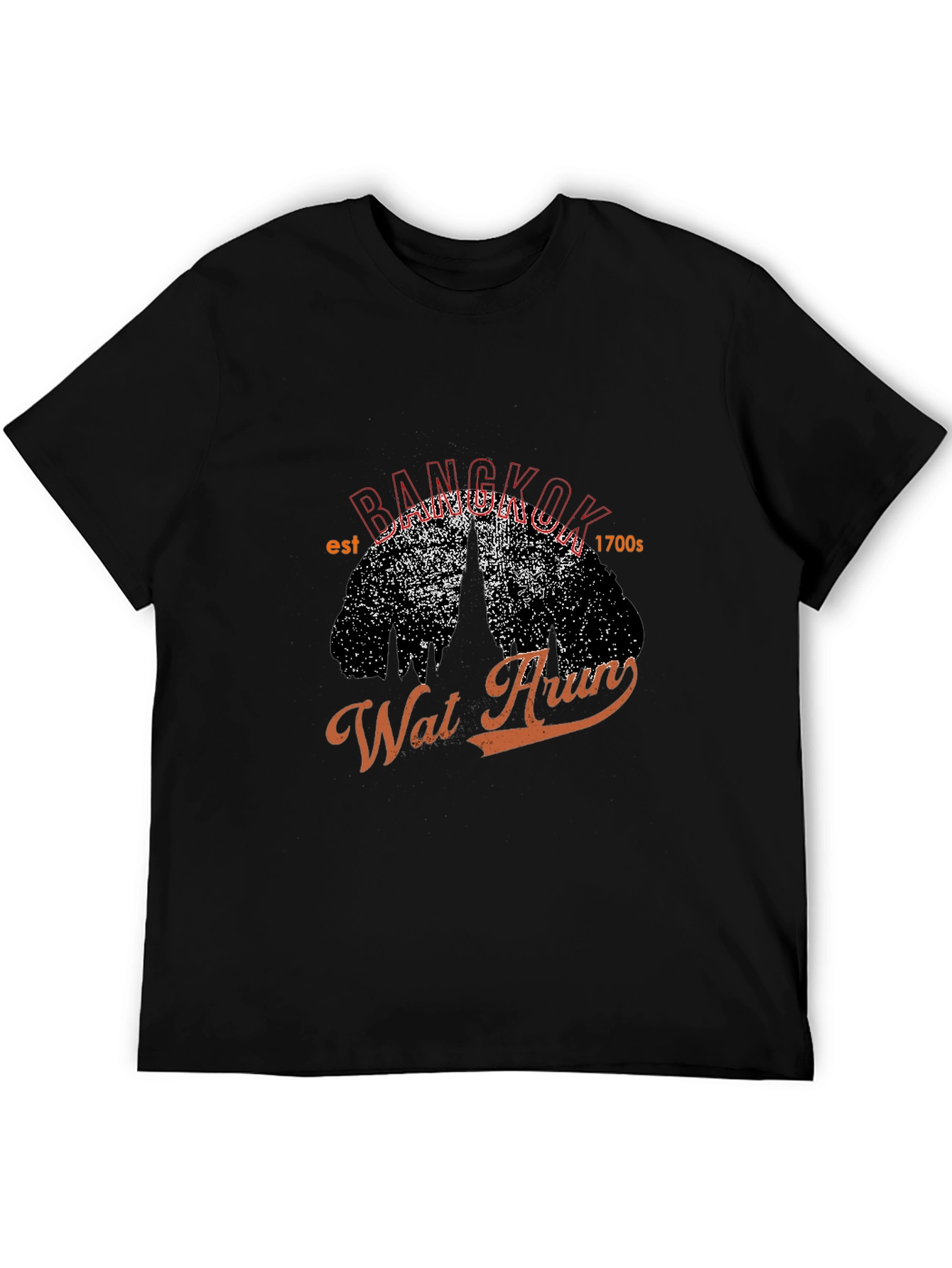 Bangkok Wat Arun Graphic T-Shirt