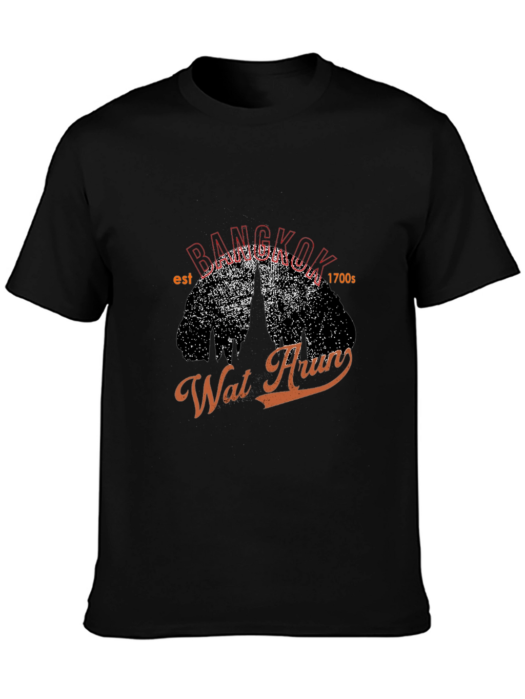 Bangkok Wat Arun Graphic T-Shirt