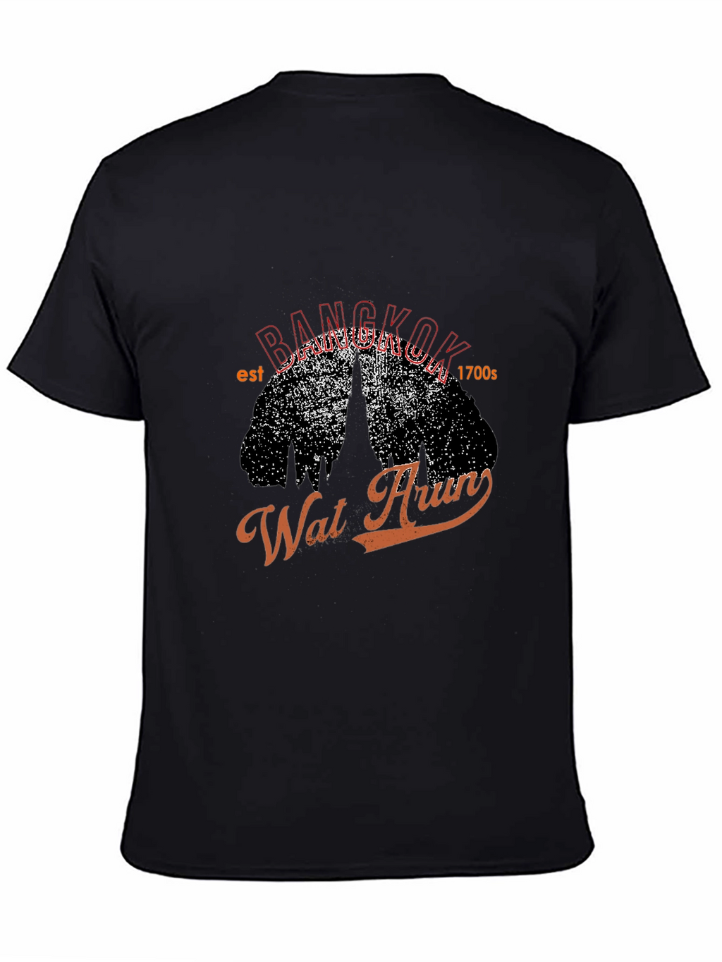 Bangkok Wat Arun Graphic T-Shirt