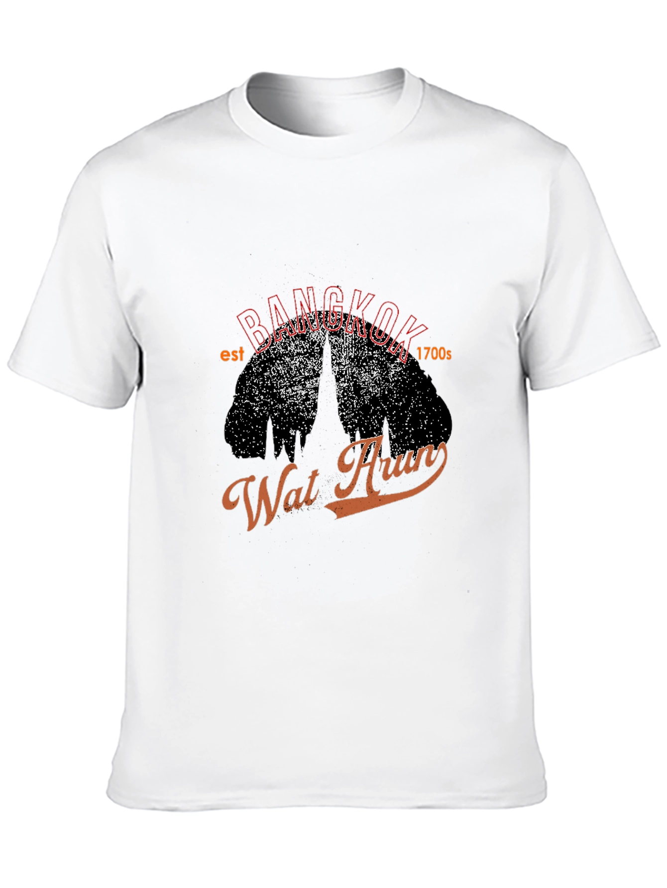 Bangkok Wat Arun Graphic T-Shirt
