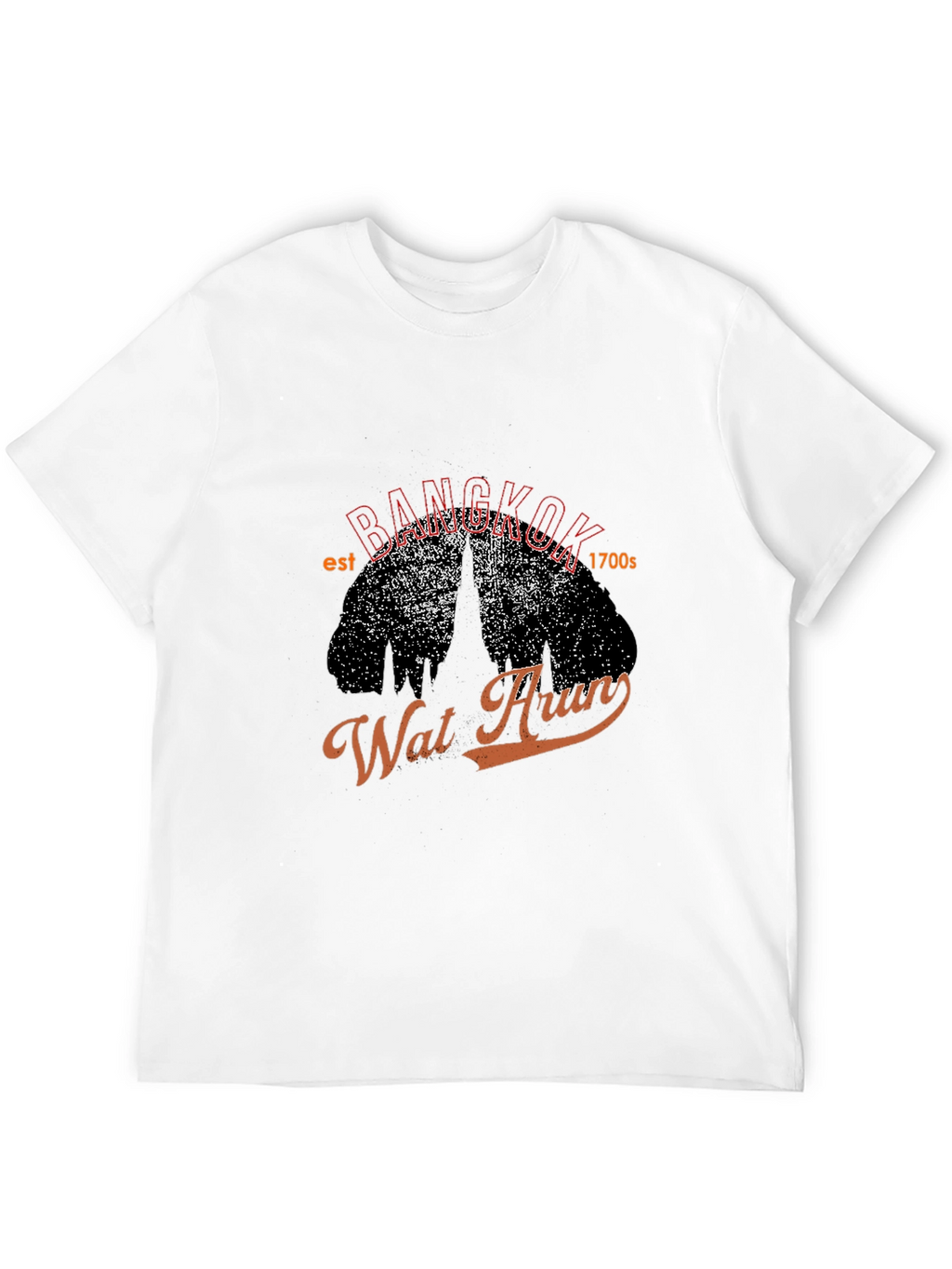 Bangkok Wat Arun Graphic T-Shirt