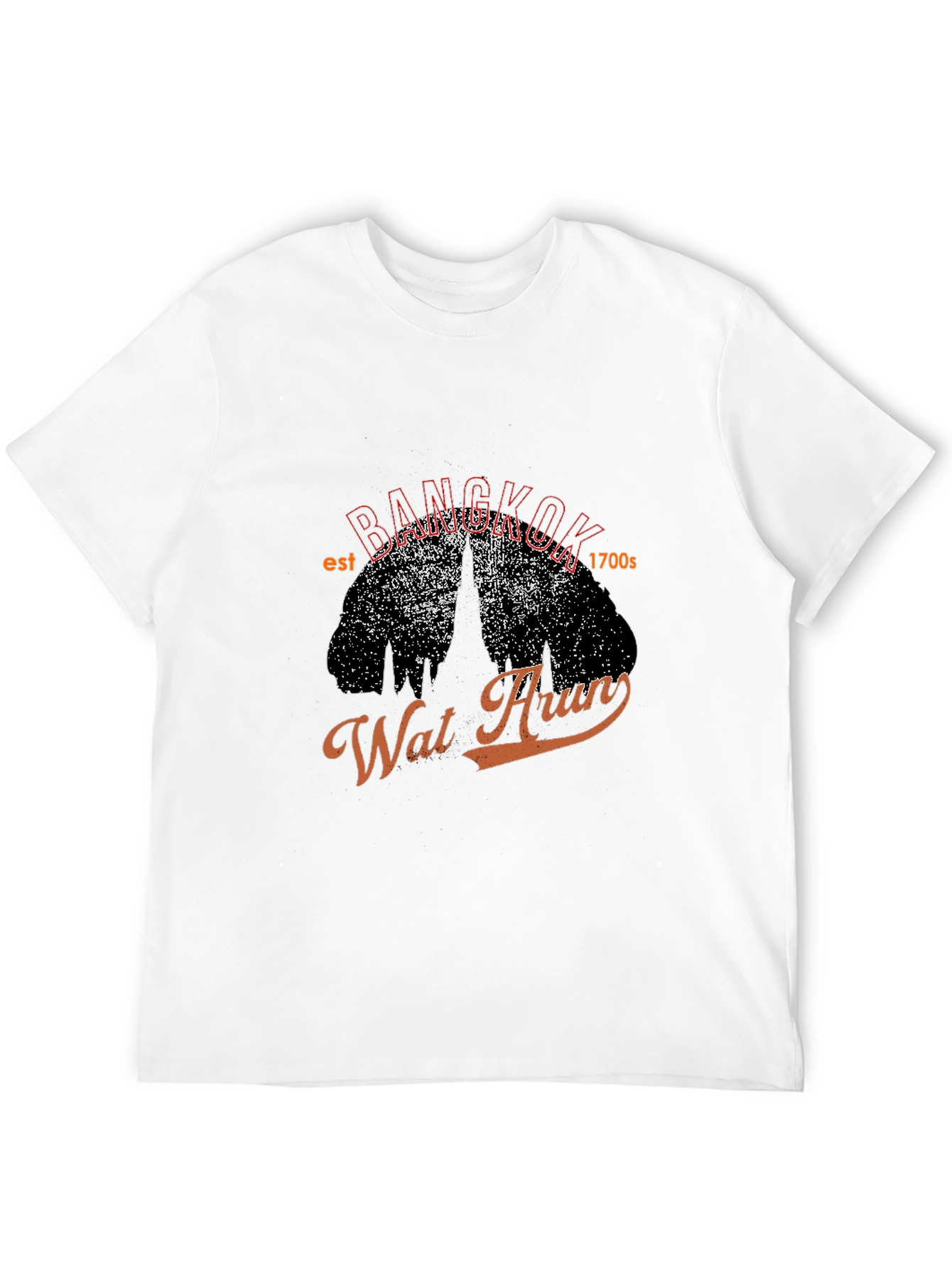Bangkok Wat Arun Graphic T-Shirt