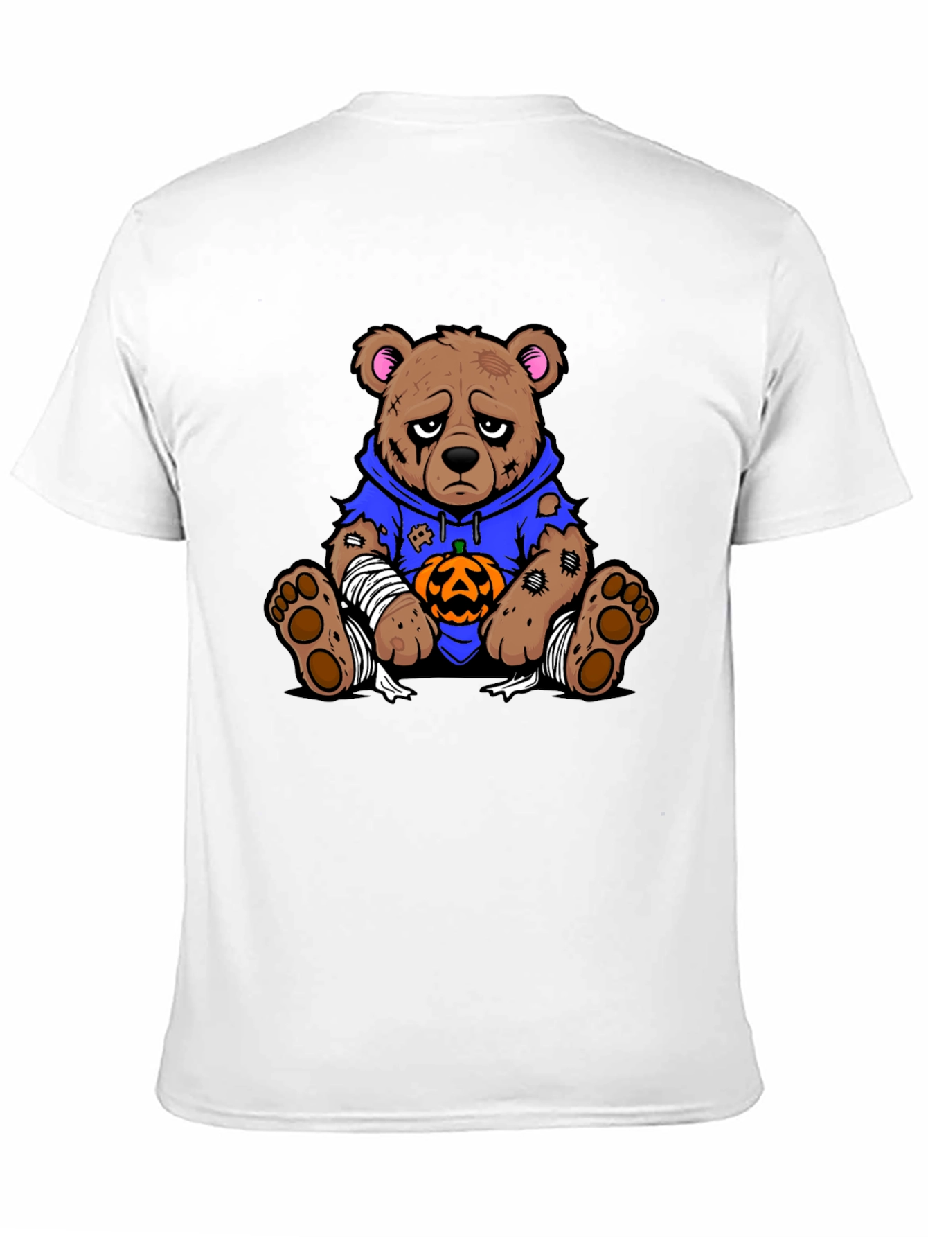 Halloween Teddy Bear Graphic T-Shirt