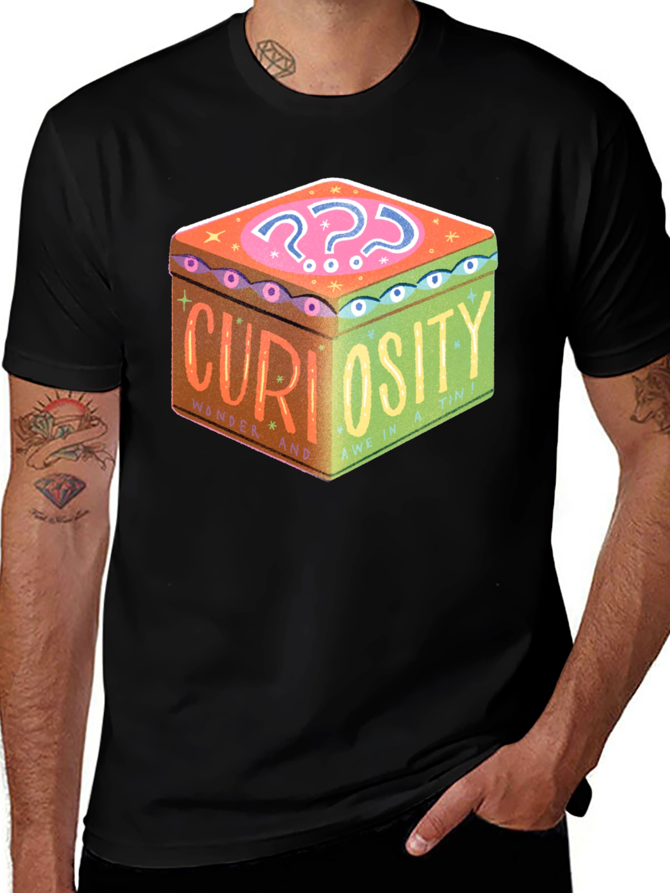 Curiosity Box Graphic T-Shirt
