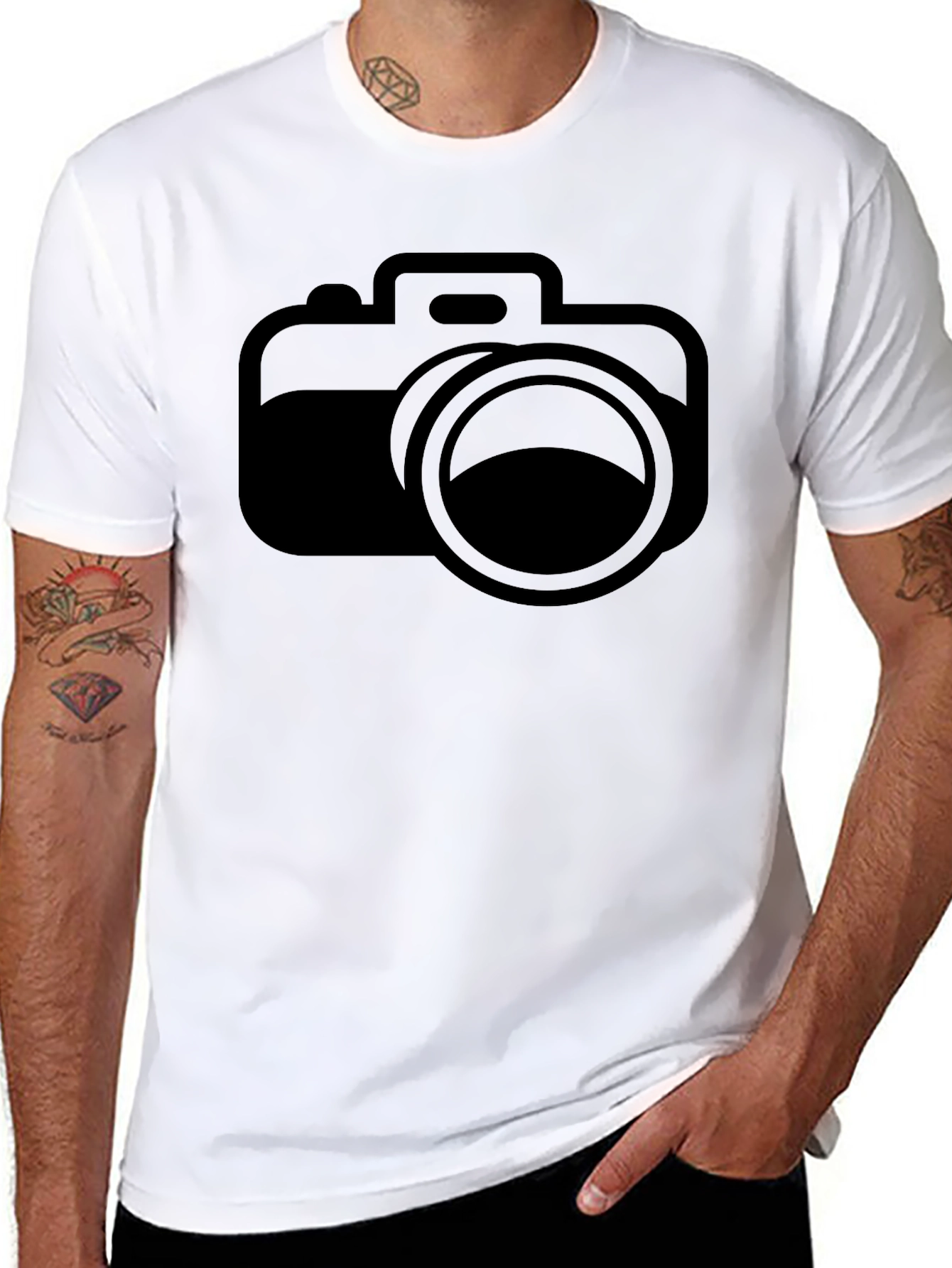 Camera Graphic Tee - Photographers Essential