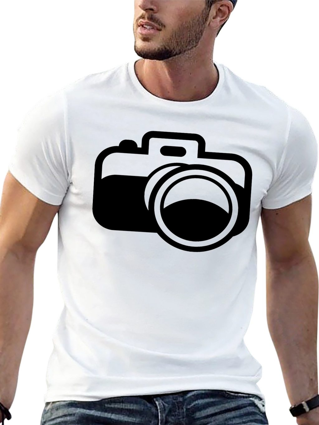 Camera Graphic Tee - Photographers Essential