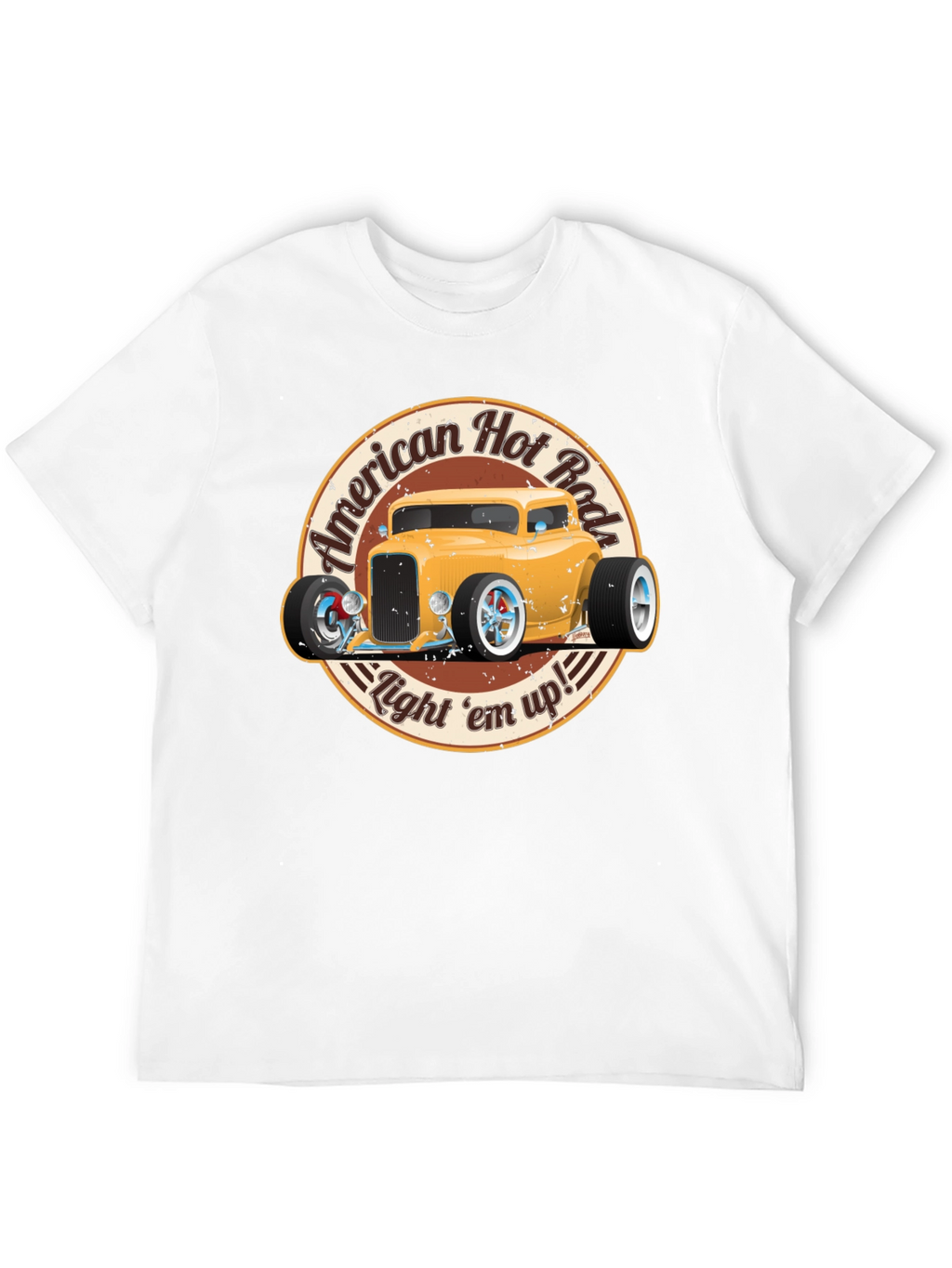American Hot Rod T-Shirt - Light em up!