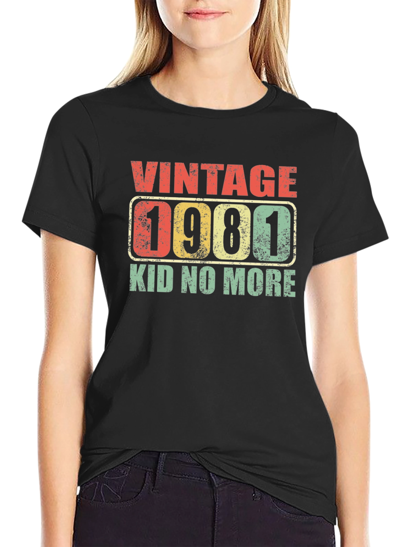 Vintage 1981 Kid No More Graphic T-Shirt