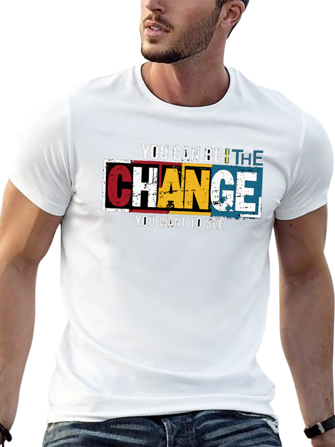 Be the Change Graphic T-Shirt