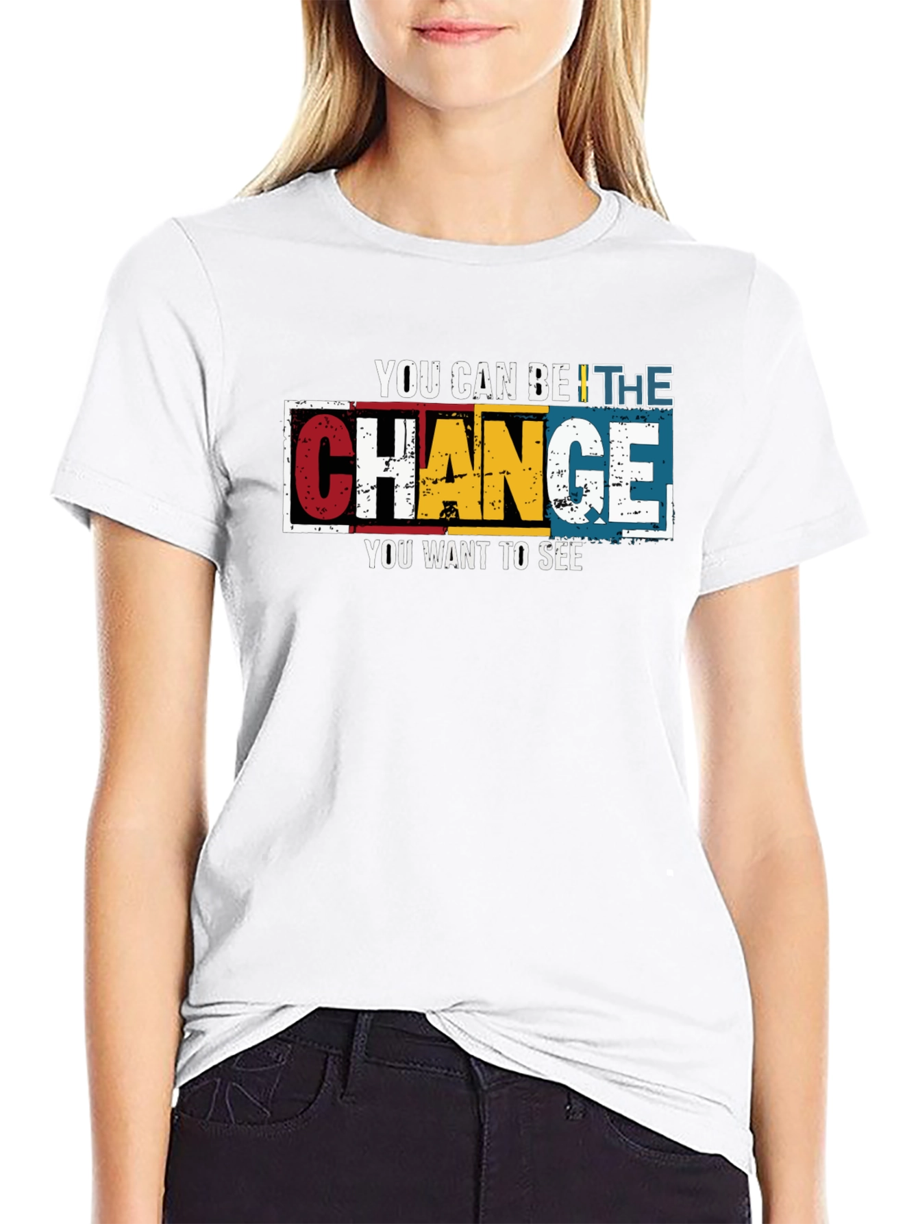 Be the Change Graphic T-Shirt