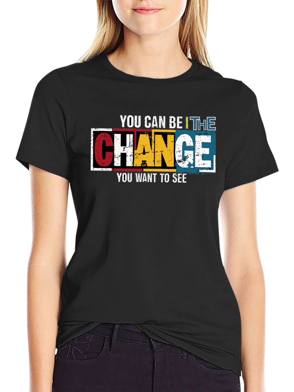 Be the Change Graphic T-Shirt