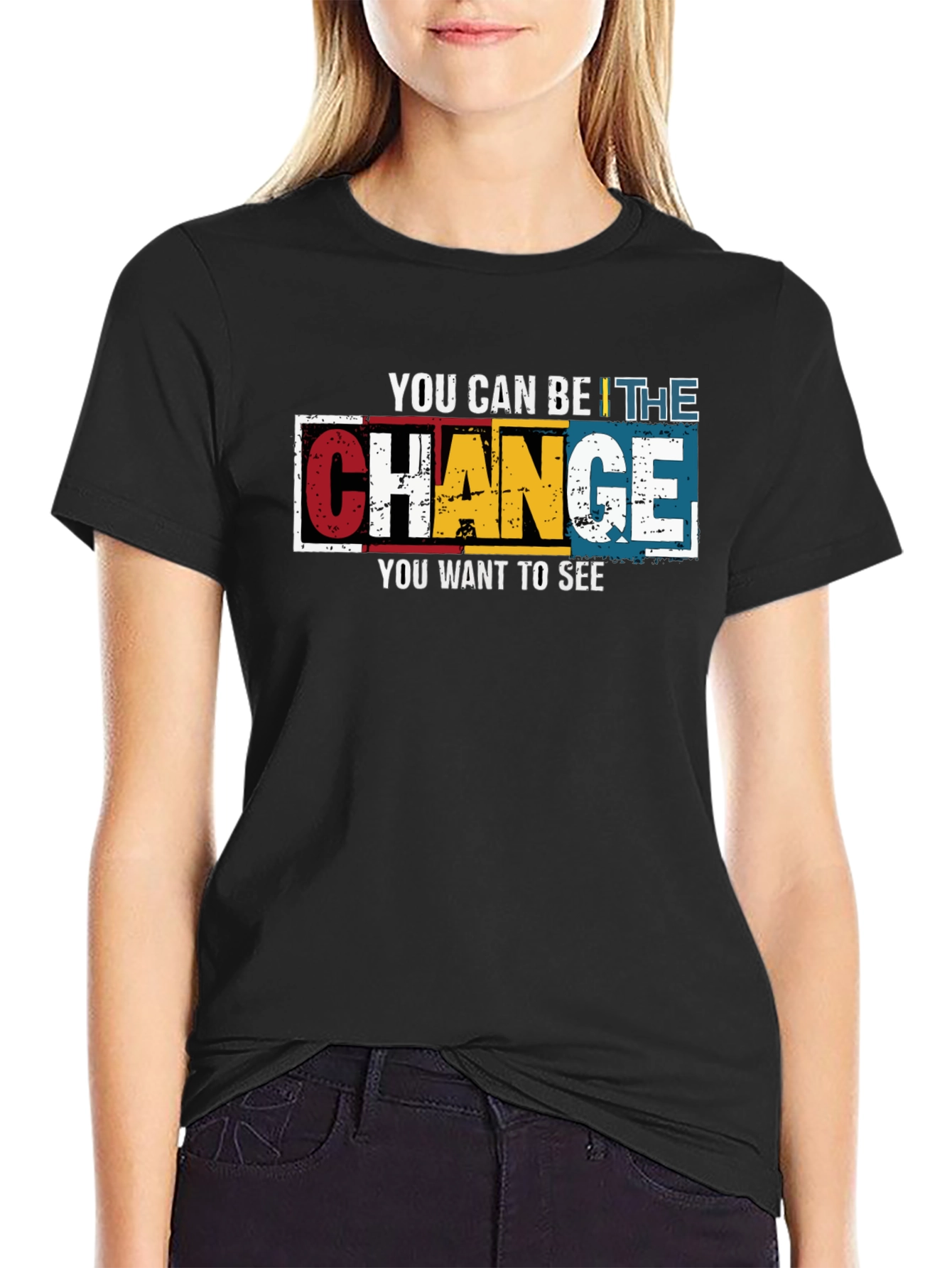 Be the Change Graphic T-Shirt