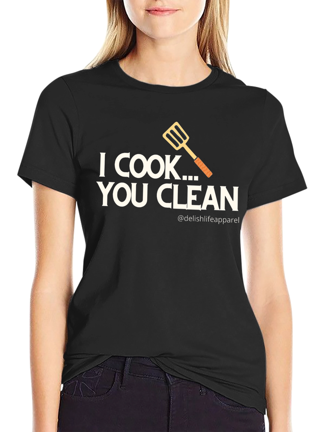 I Cook You Clean Graphic Tee