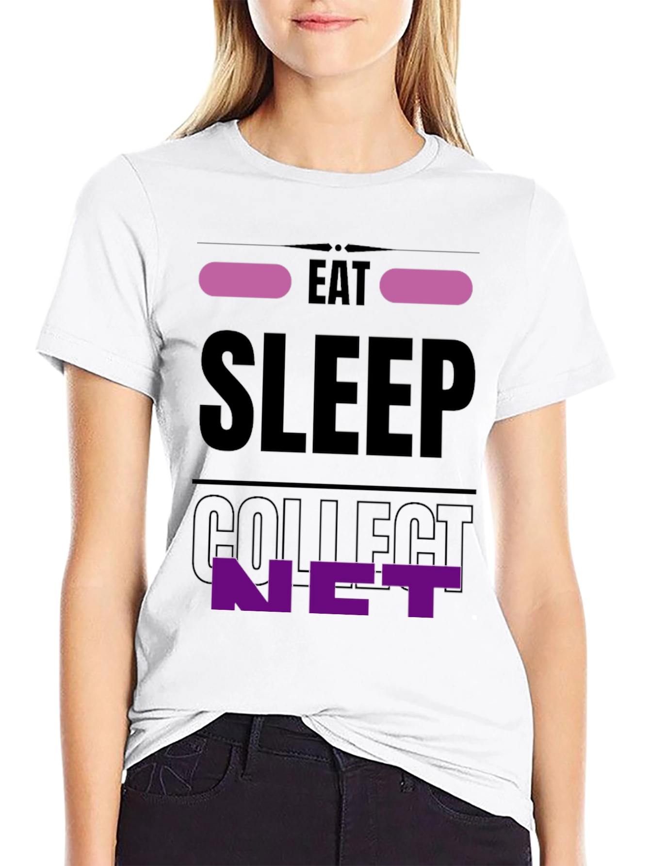 Eat Sleep Collect NFT T-Shirt