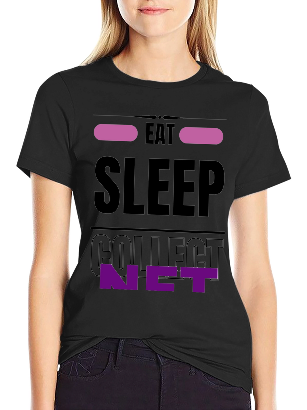Eat Sleep Collect NFT T-Shirt