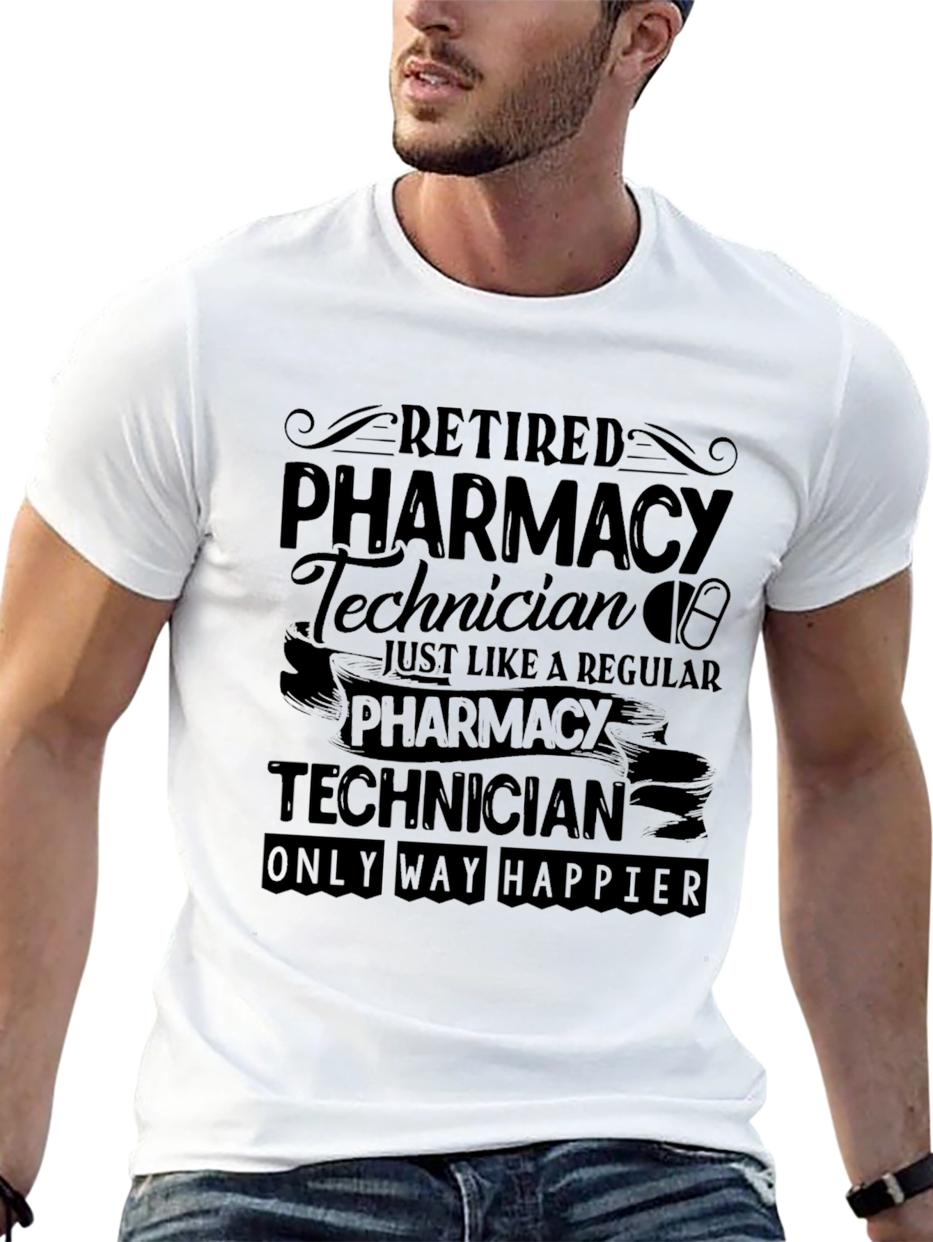 Retired Pharmacy Technician T-Shirt