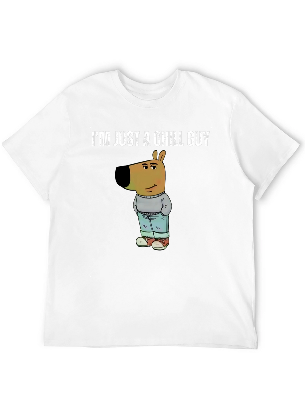 Chill Dog Graphic Tee - Comfortable Casual Wear
