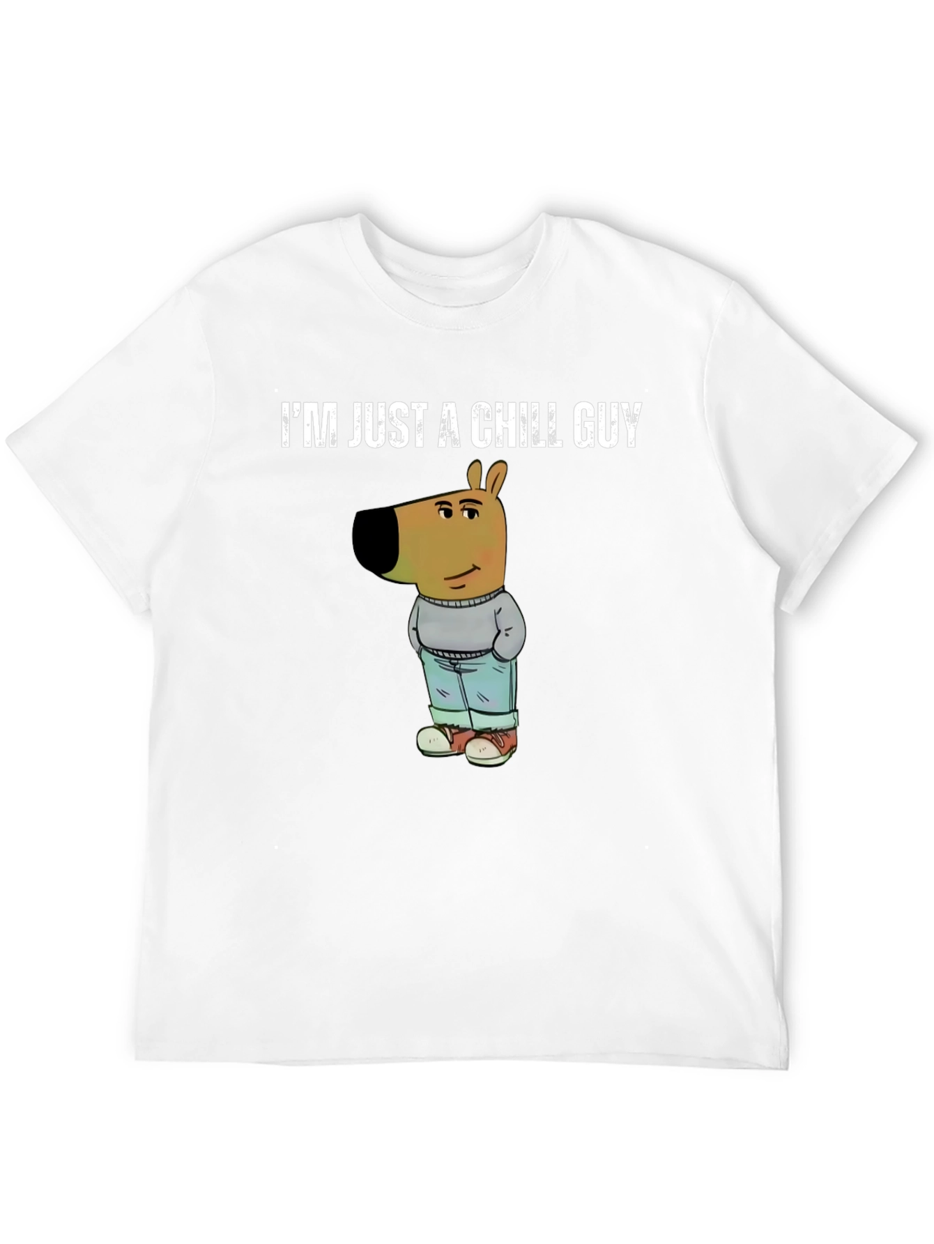 Chill Dog Graphic Tee - Comfortable Casual Wear